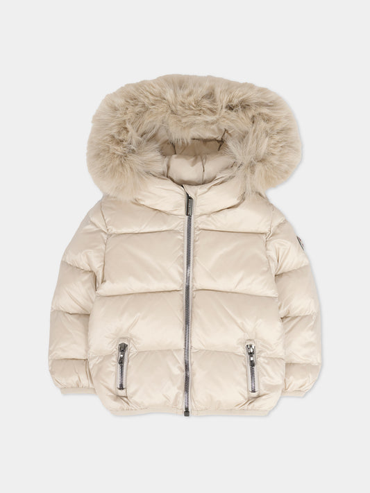 Piumino grigio per neonata con logo,Colmar Originals Kids,3470E 2YO 16