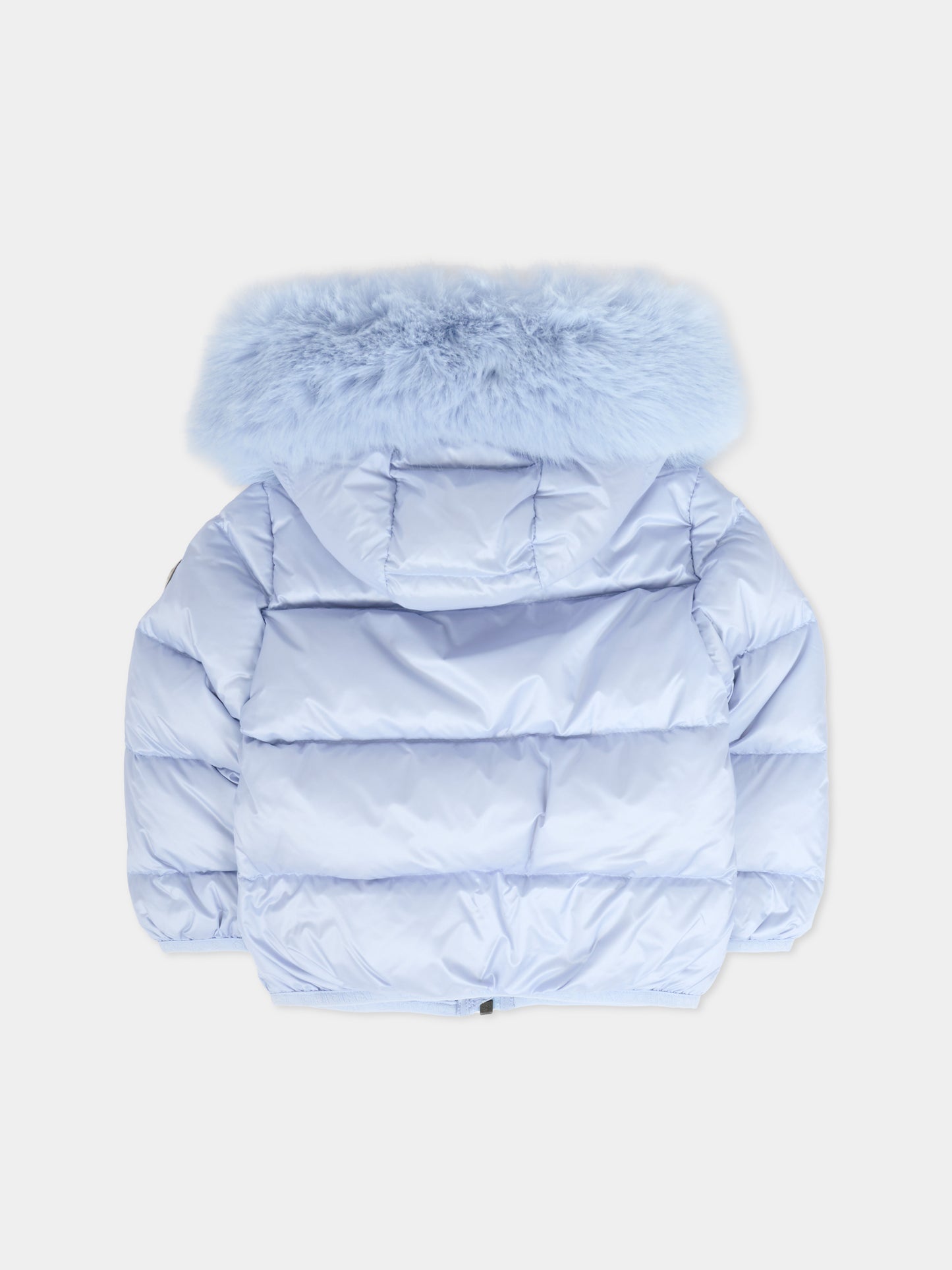 Piumino azzurro per neonata con logo,Colmar Originals Kids,3470E 2YO 741