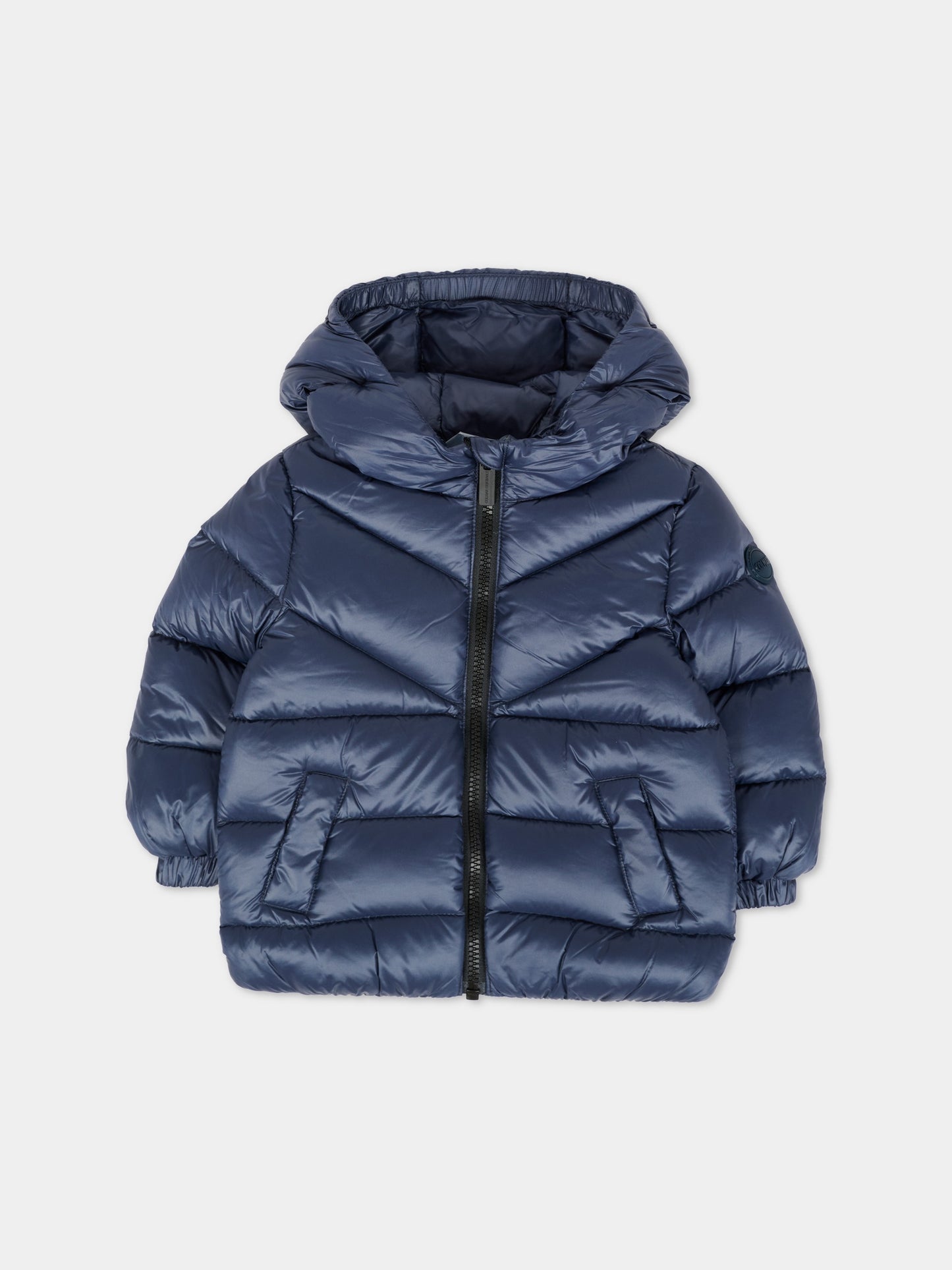 Piumino blu per neonato con logo,Colmar Originals Kids,3488 2ZO 68