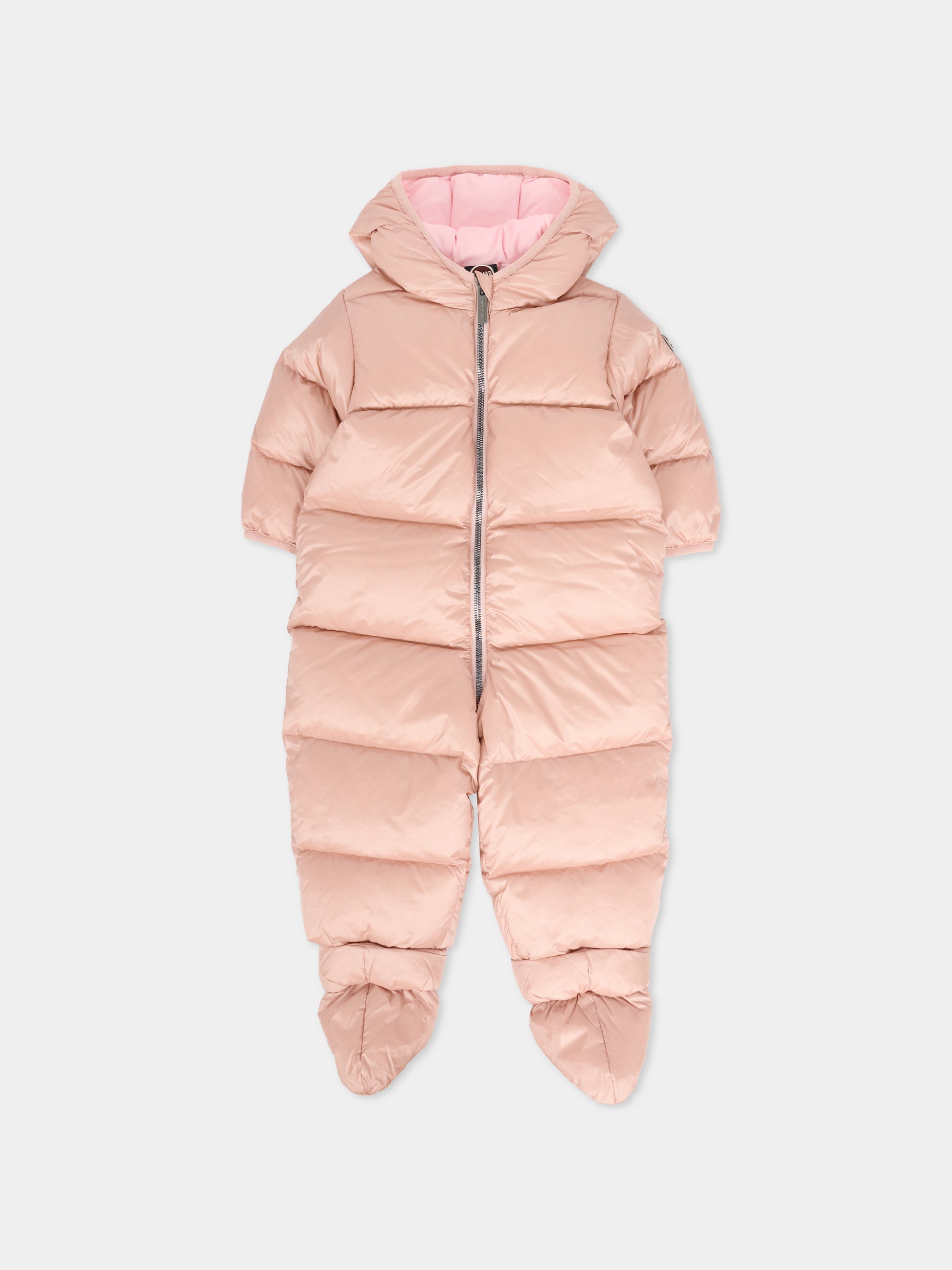 Piumino rosa per neonata con logo,Colmar Originals Kids,3491 2YO 166