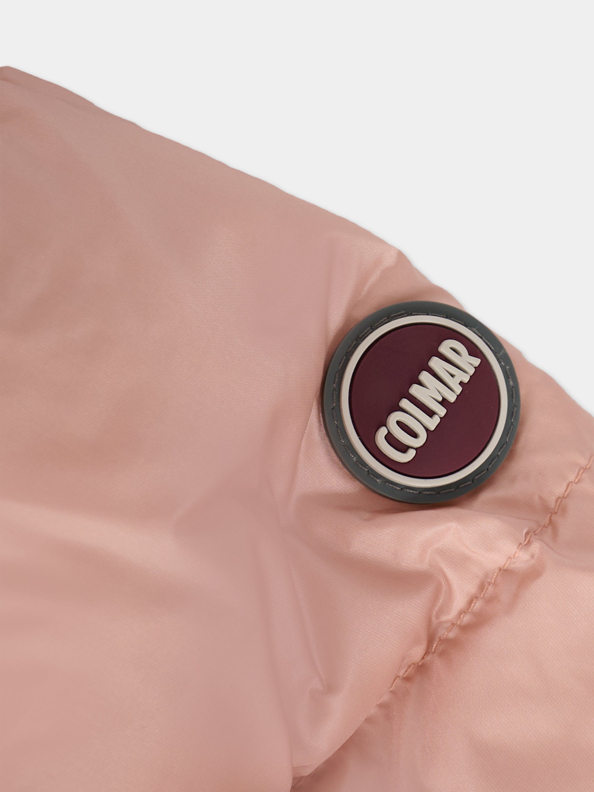 Piumino rosa per neonata con logo,Colmar Originals Kids,3491 2YO 166