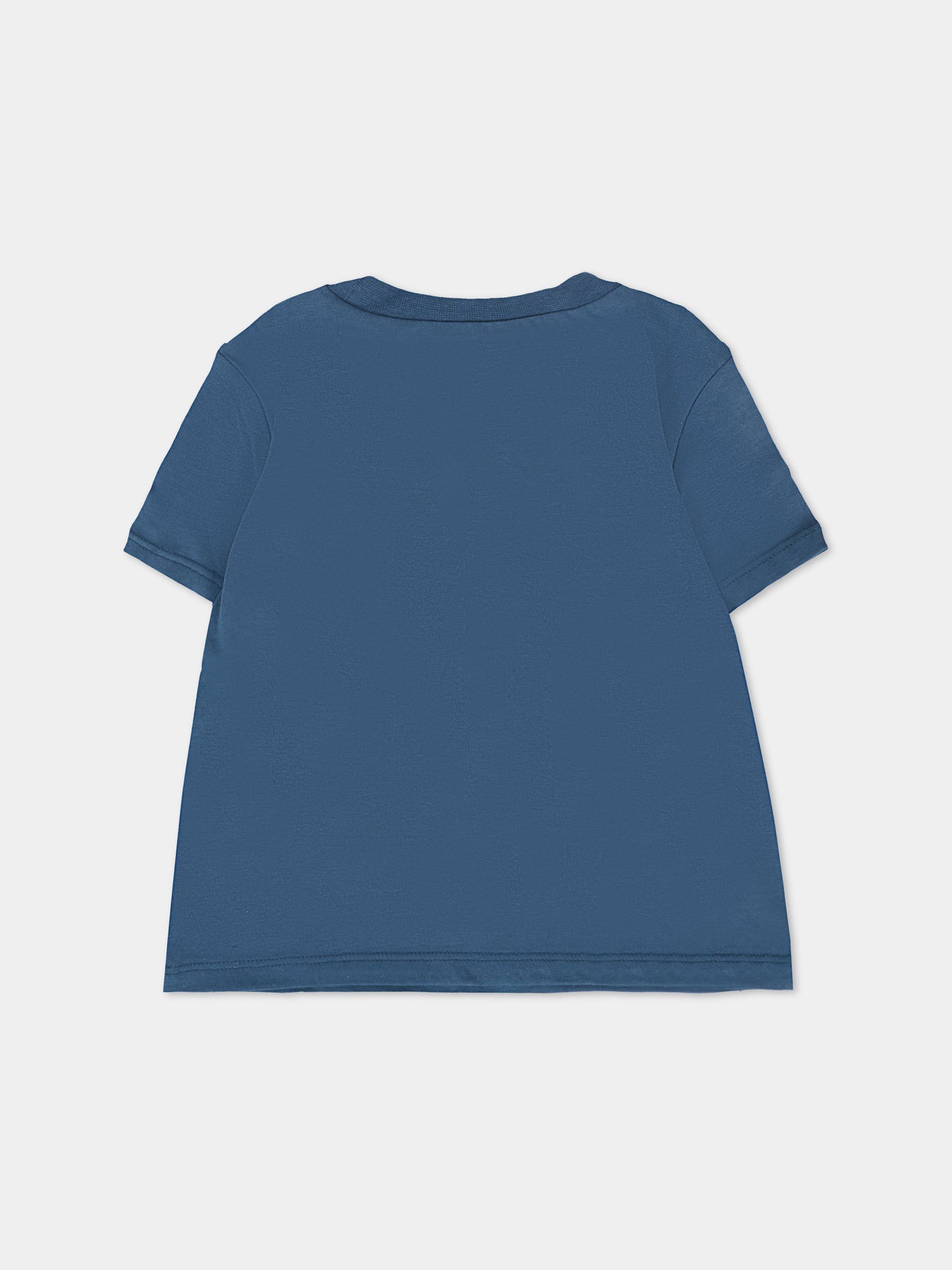 T-shirt blu per neonato con logo,Levi's Kids,6E8157 UF3