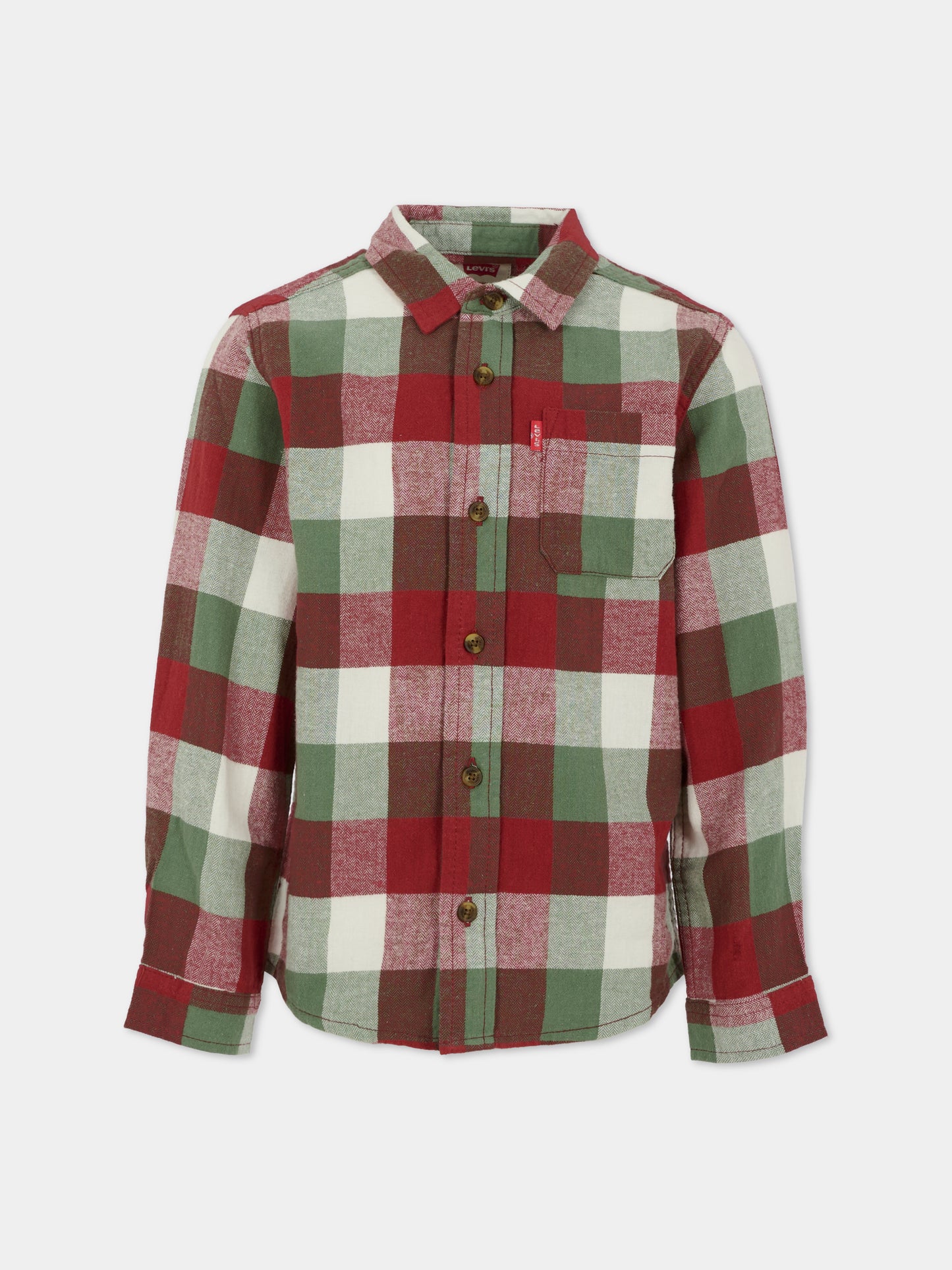 Camicia rossa per bambino,Levi's Kids,EN817 RAR