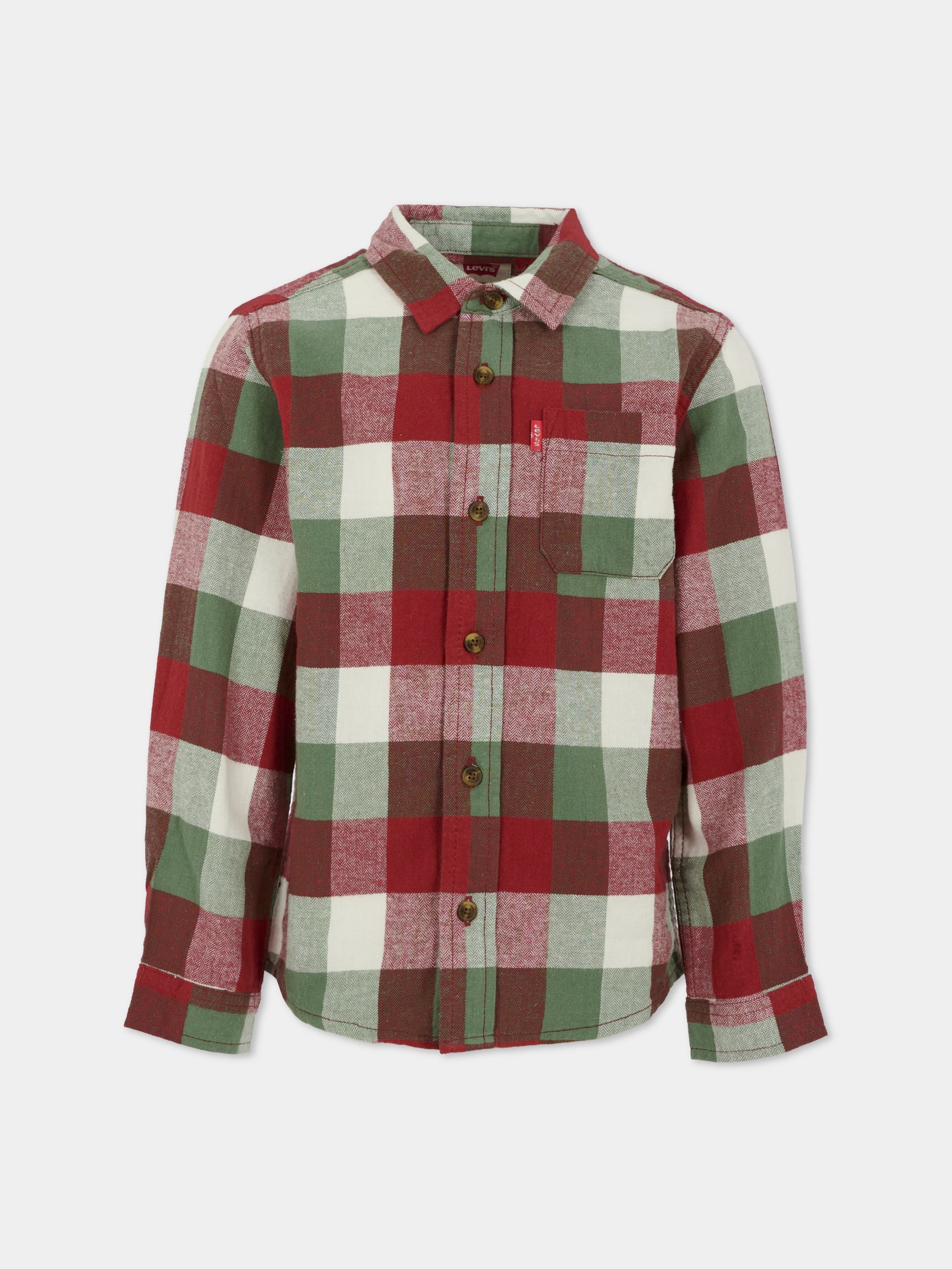 Camicia rossa per bambino,Levi's Kids,EN817 RAR