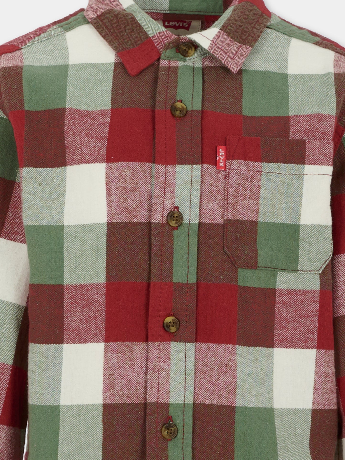 Camicia rossa per bambino,Levi's Kids,EN817 RAR