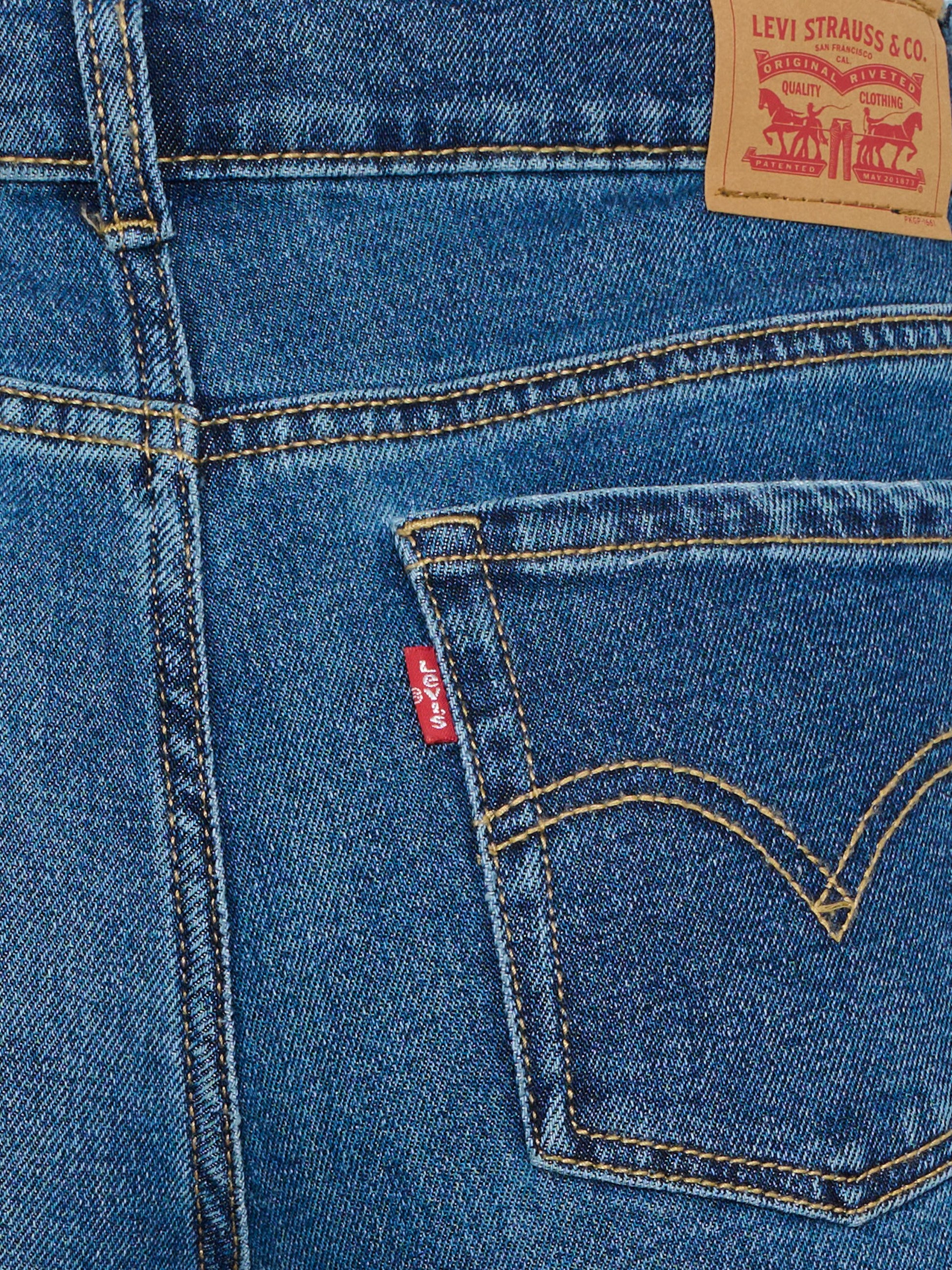 Jeans denim per bambina,Levi's Kids,EN382 DCM