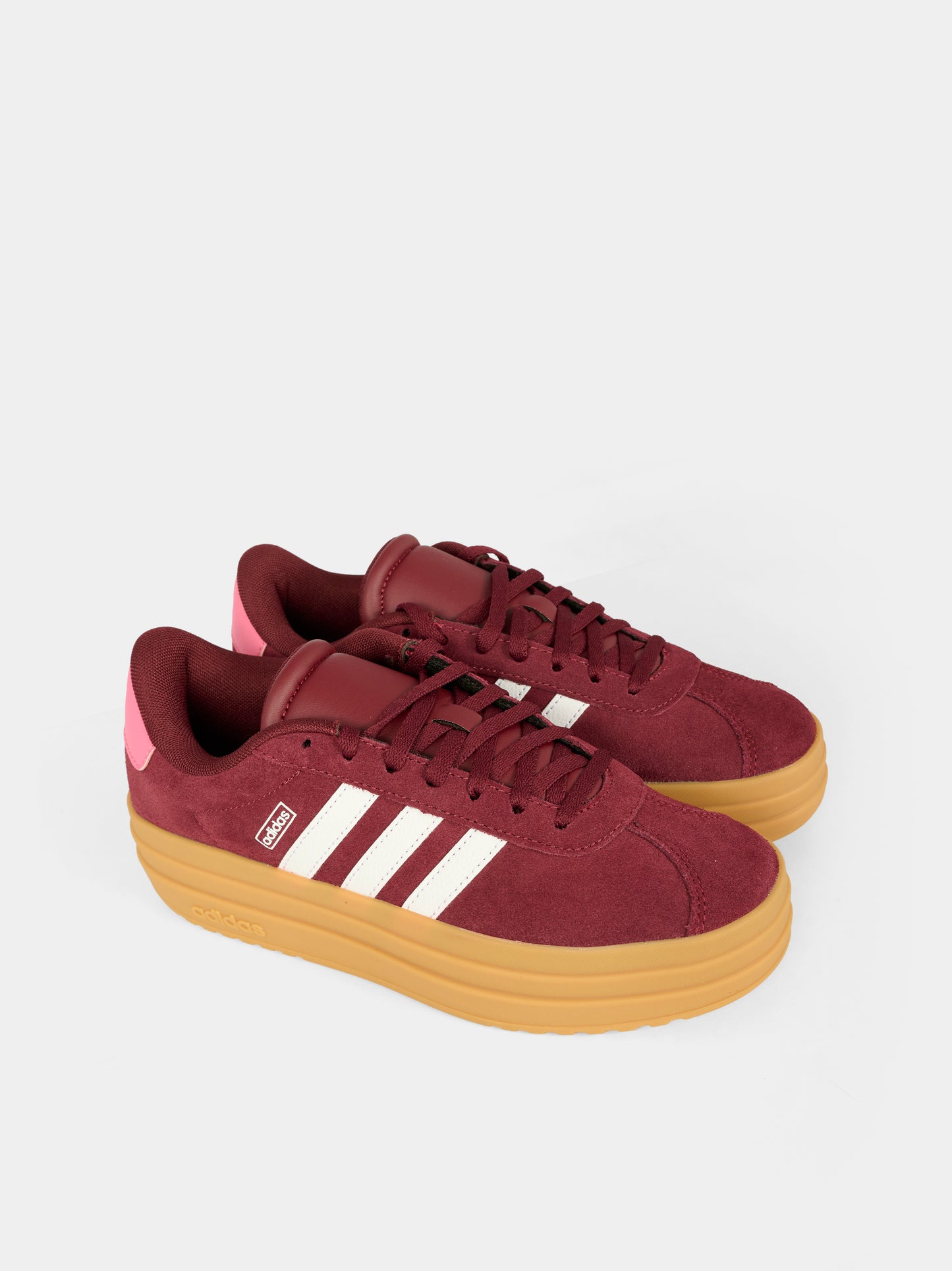 Sneakers VL Court Bold bordeaux per bambina,Adidas,IH4780