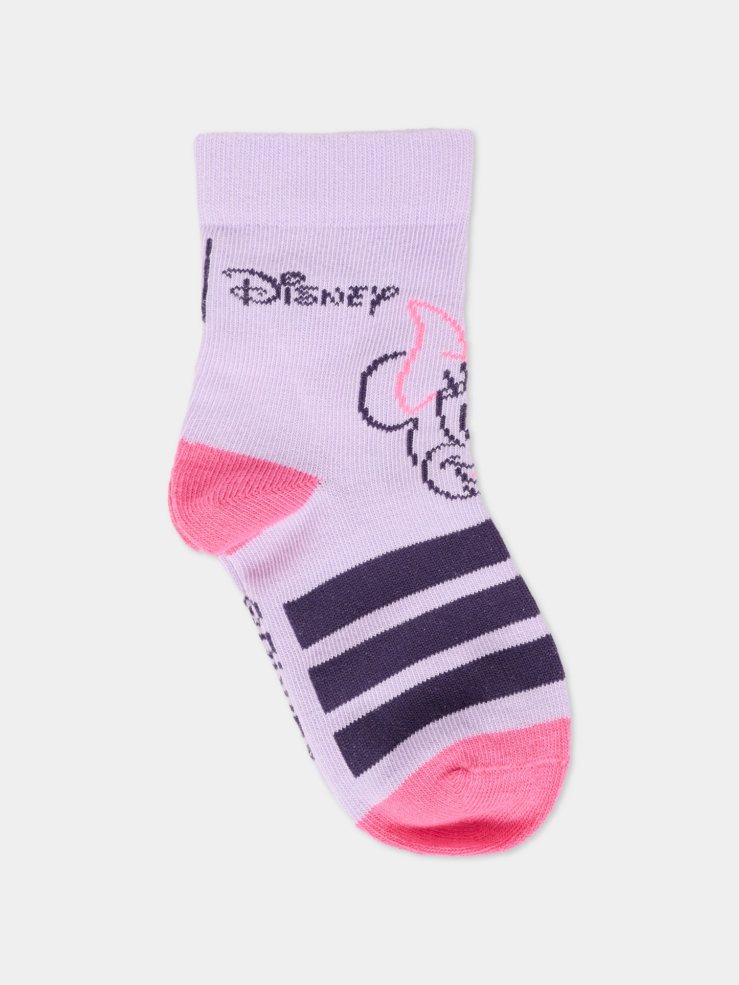 Set calze bianche per bambina con Minnie,Adidas,JM1826