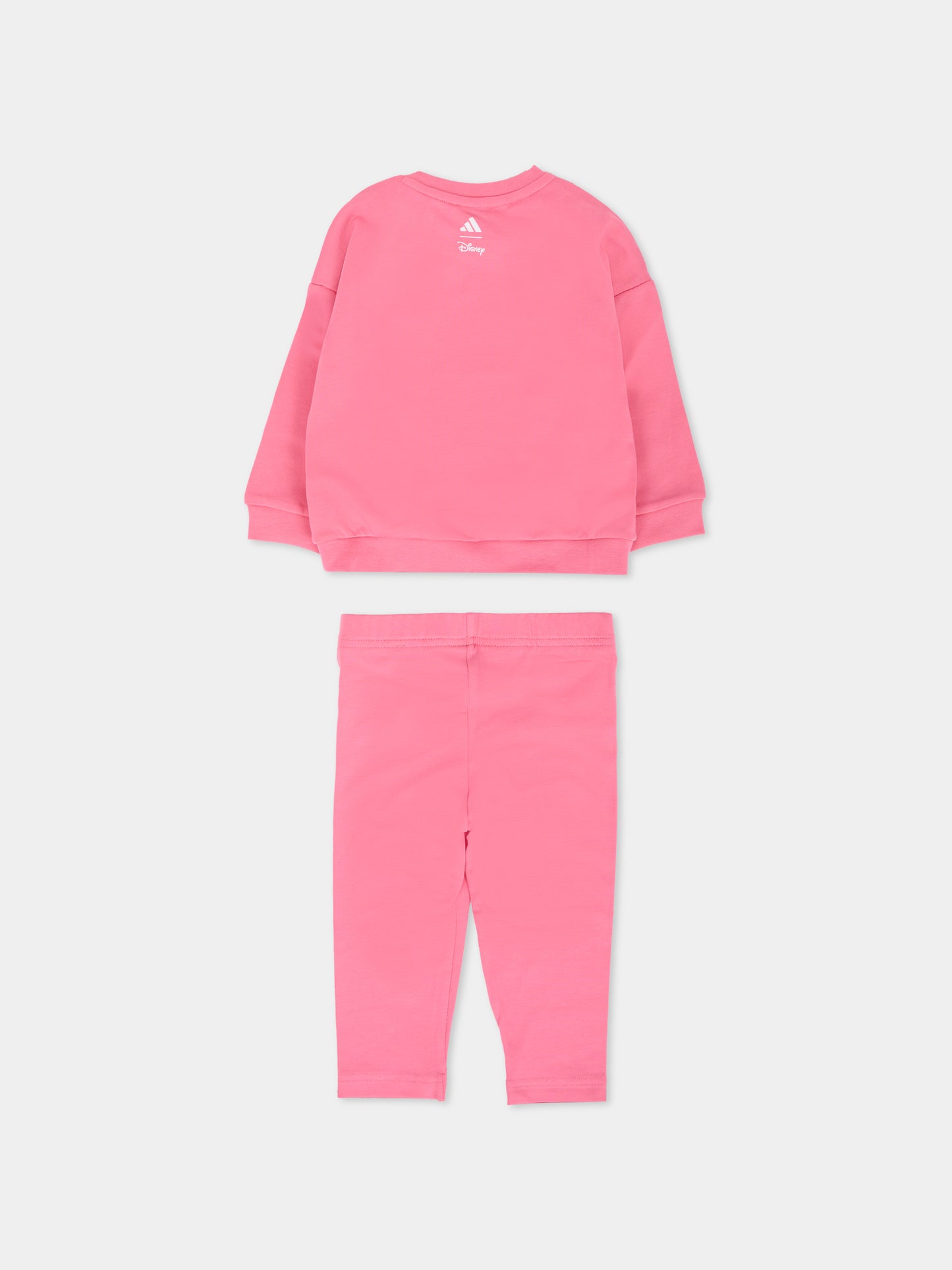 Completo fucsia per neonata con Minnie,Adidas,JY3470