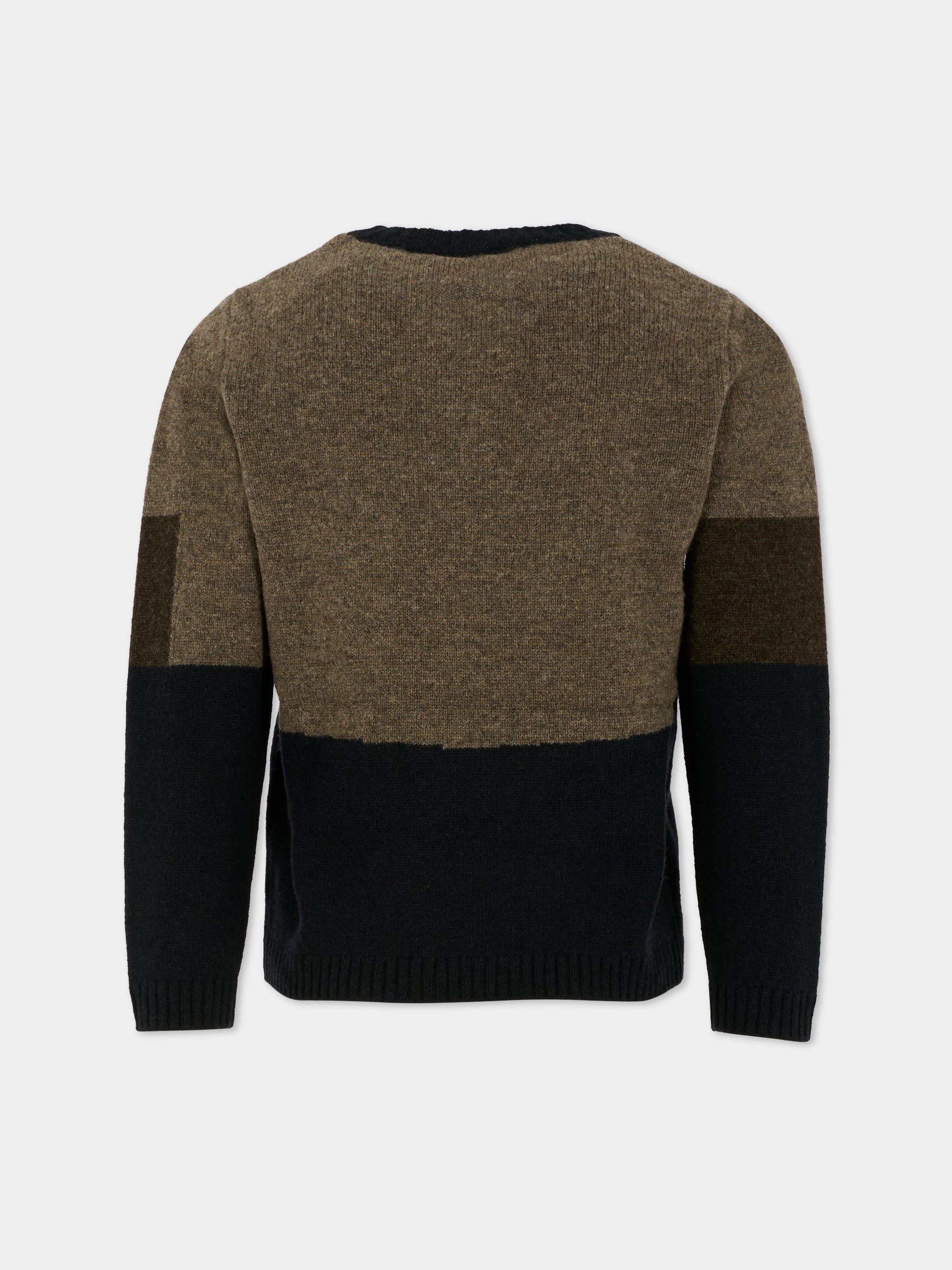 Maglione blu per bambino con logo,Bonpoint,W05BJUK00006 976