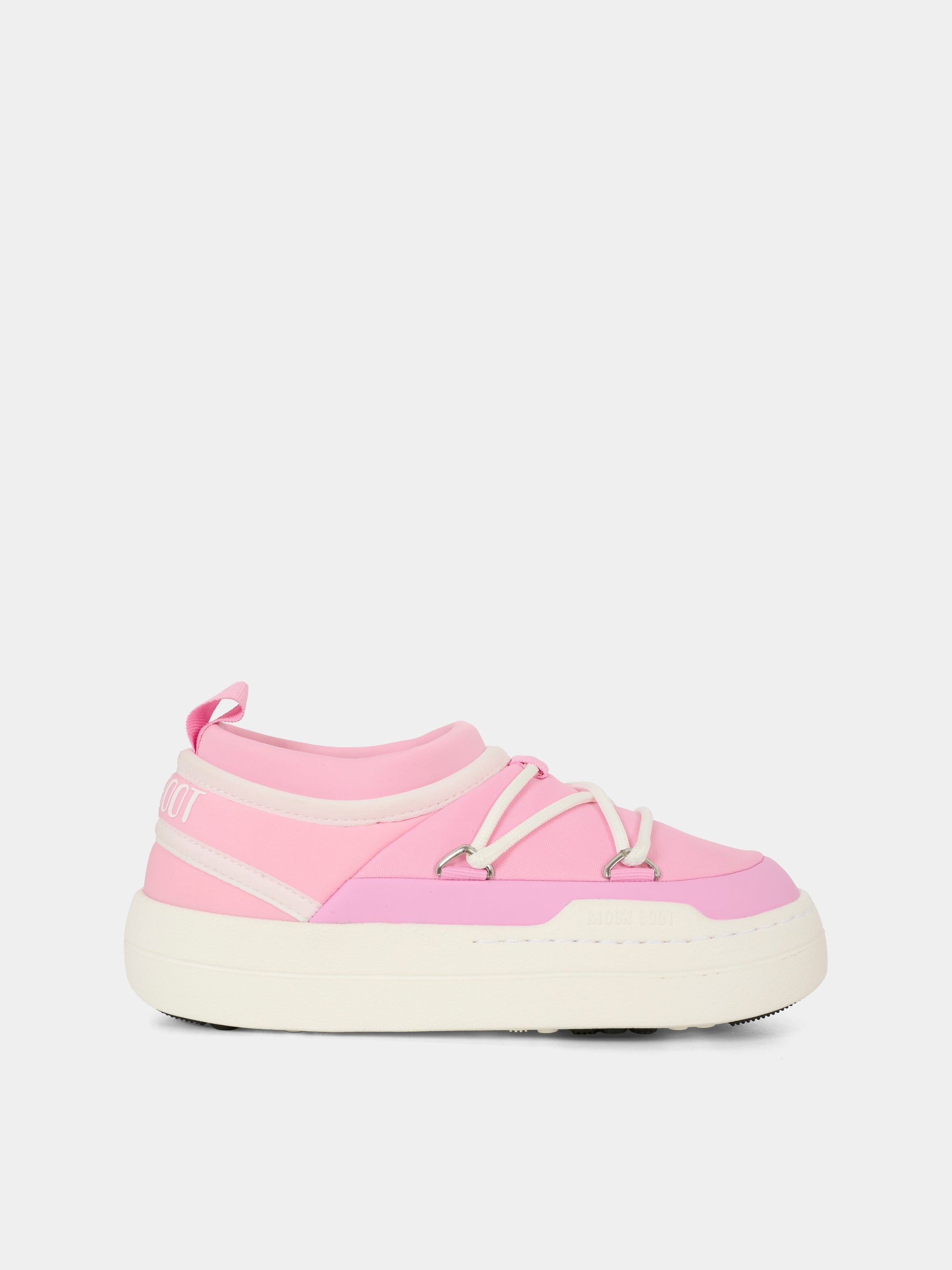 Moon Boot rosa MB Park Icon per bambina con logo,Moon Boot,80D2470070 J001