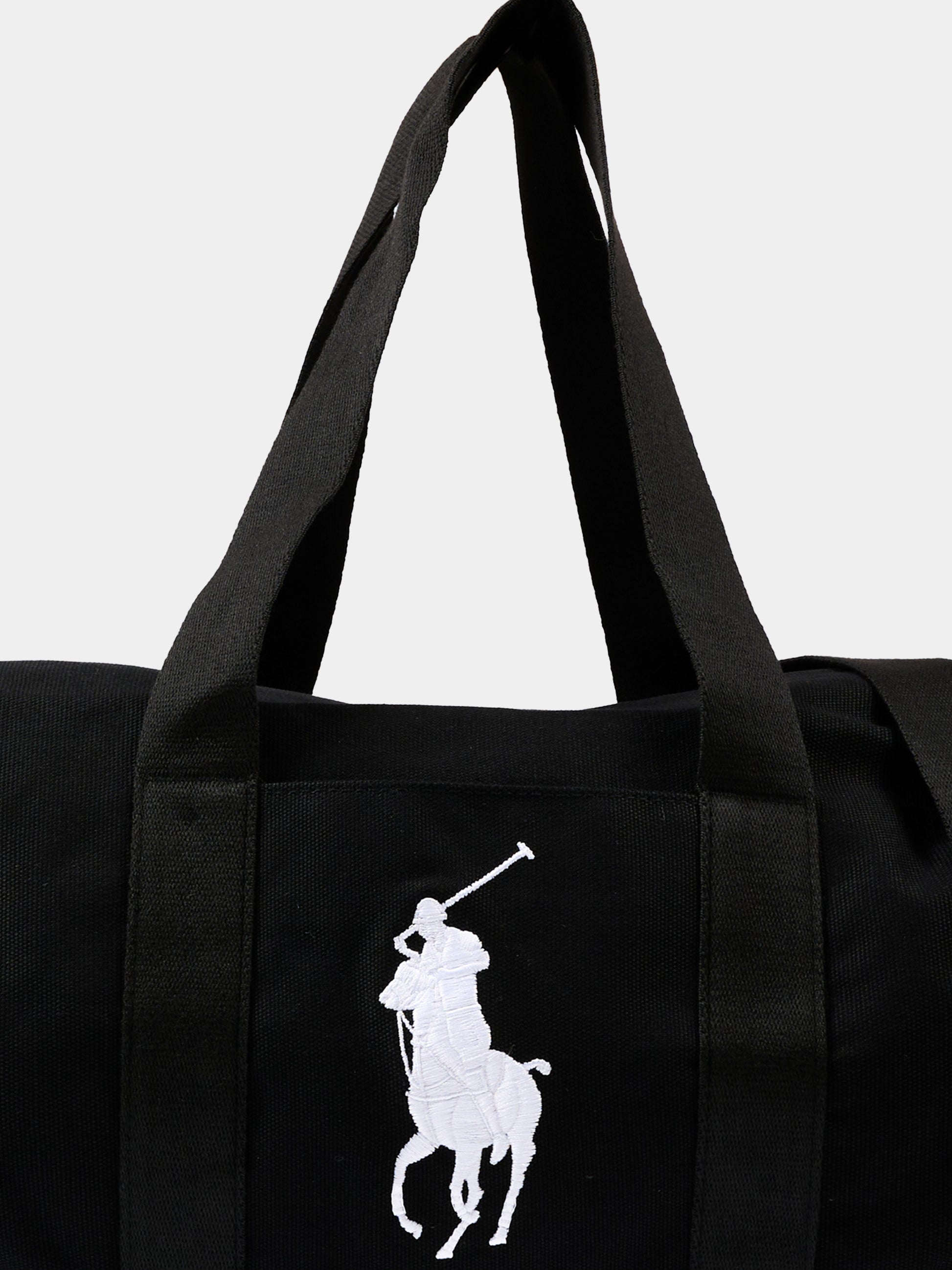 Borsone nero per bambini con Polo Pony,Ralph Lauren Kids,9AR025 G9O