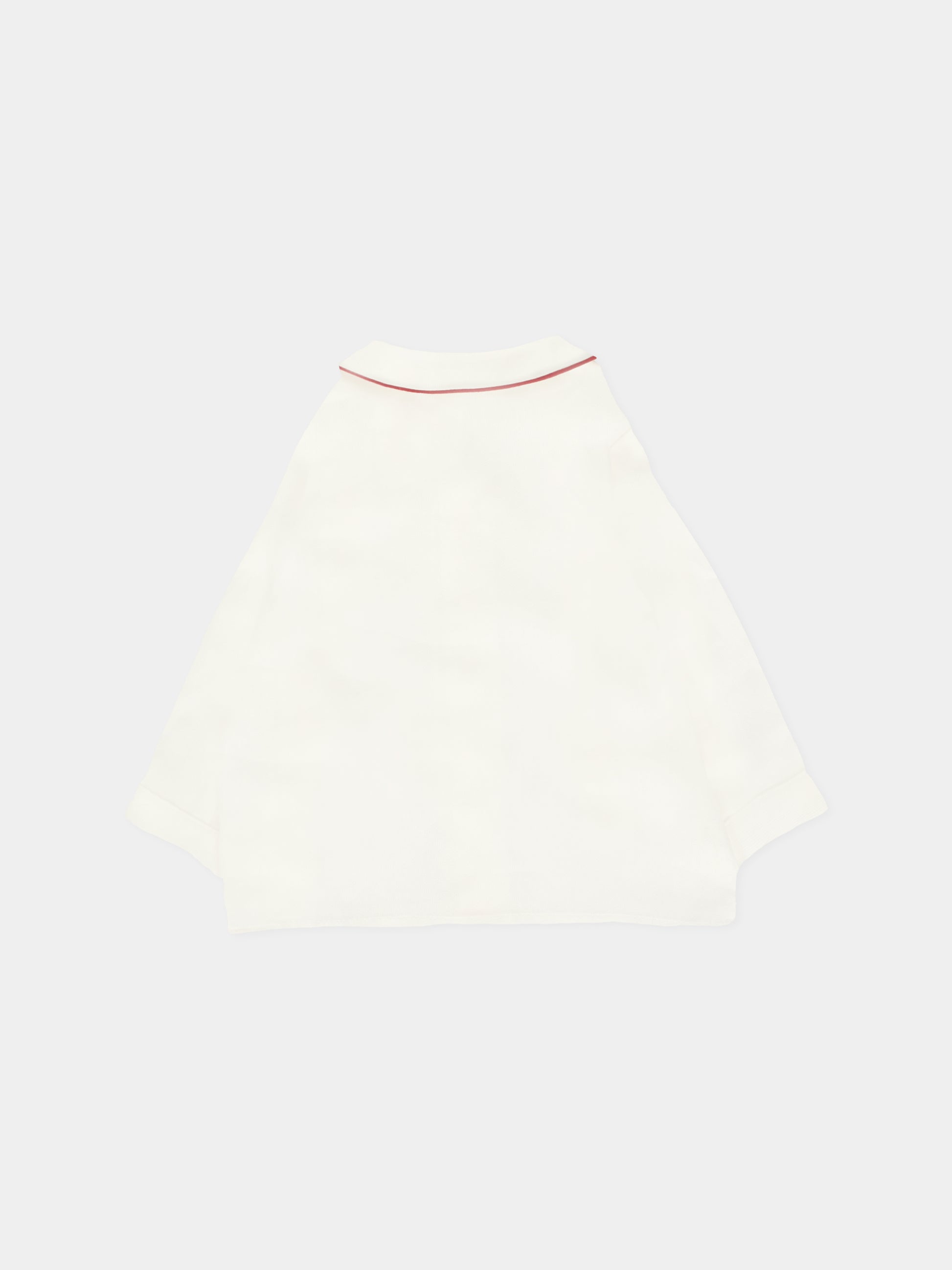 Camicia bianca per neonato,La Stupenderia,1TCCM23P02RED