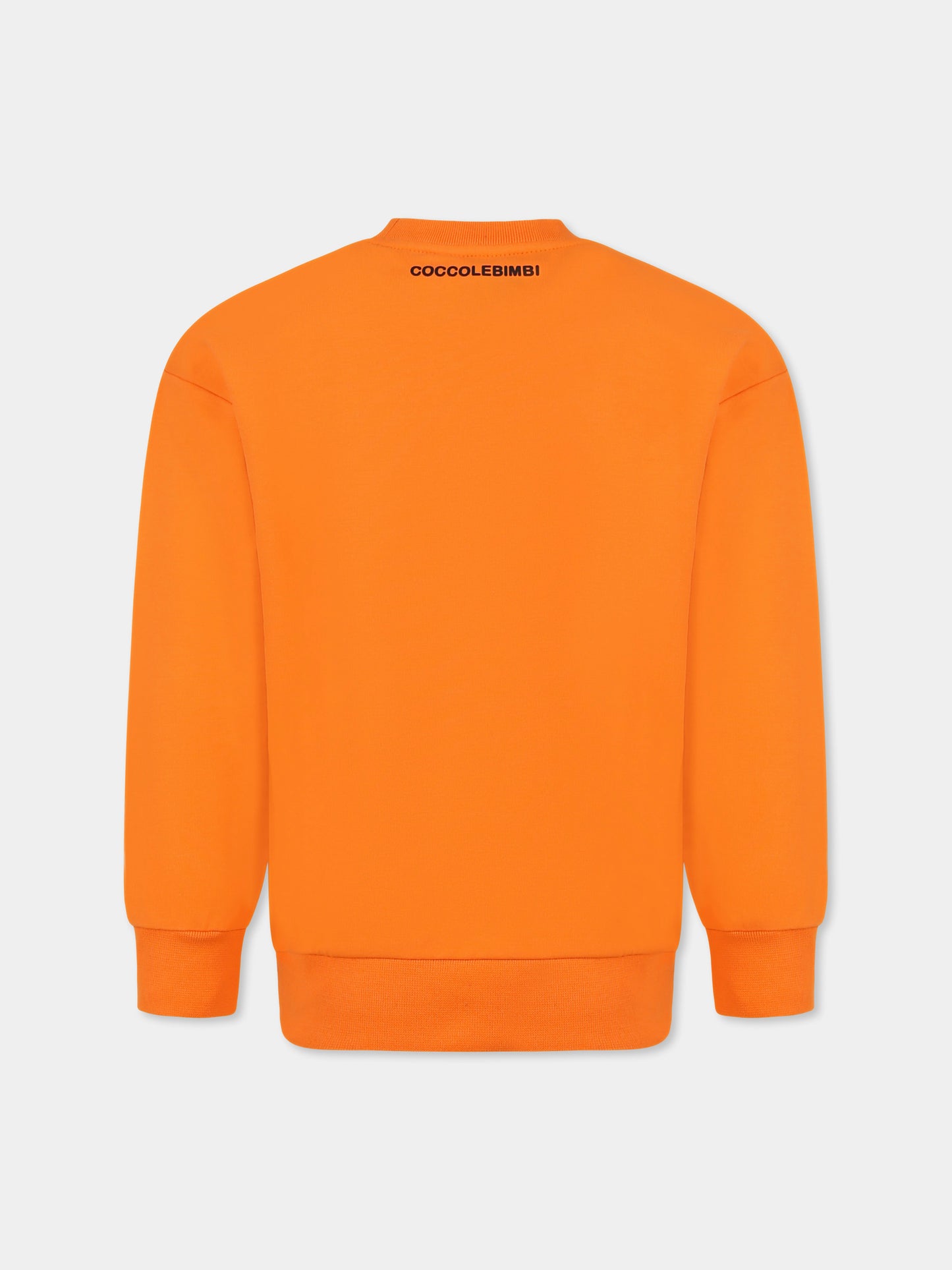 Felpa arancione di Il mondo di MeG per bambini,Il Mondo Di Meg,FELPA ARANCIONE PER IL MONDO DI MEG