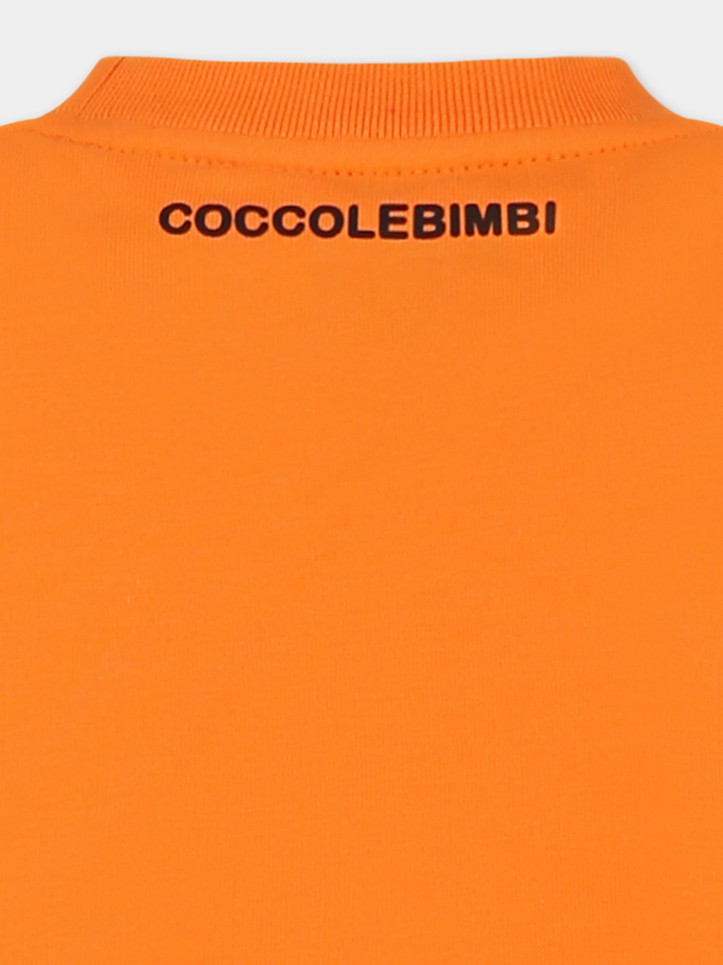 Felpa arancione di Il mondo di MeG per bambini,Il Mondo Di Meg,FELPA ARANCIONE PER IL MONDO DI MEG