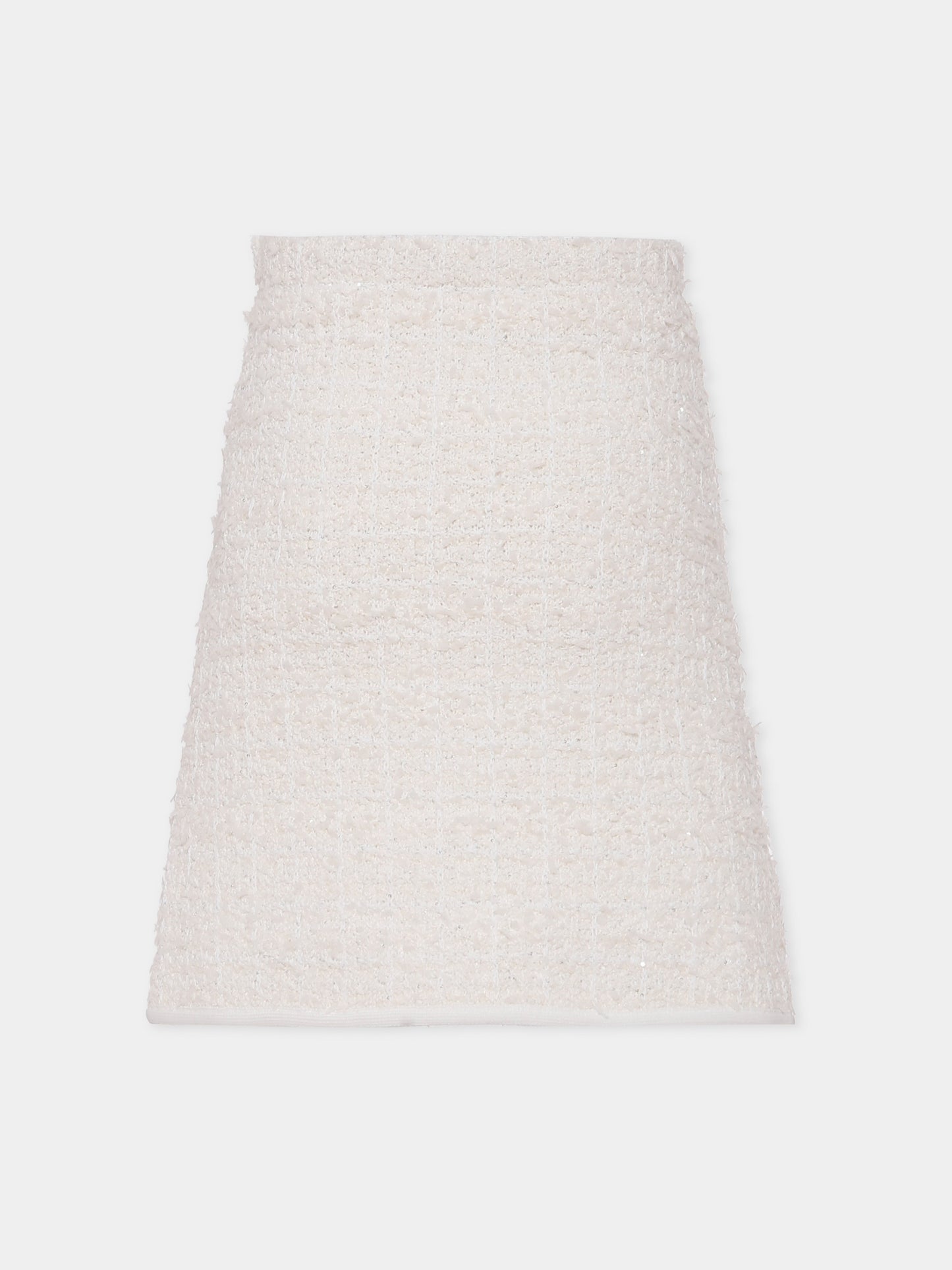 Gonna avorio per bambina con fiocchi,Self-portrait,PF25-739SK-C