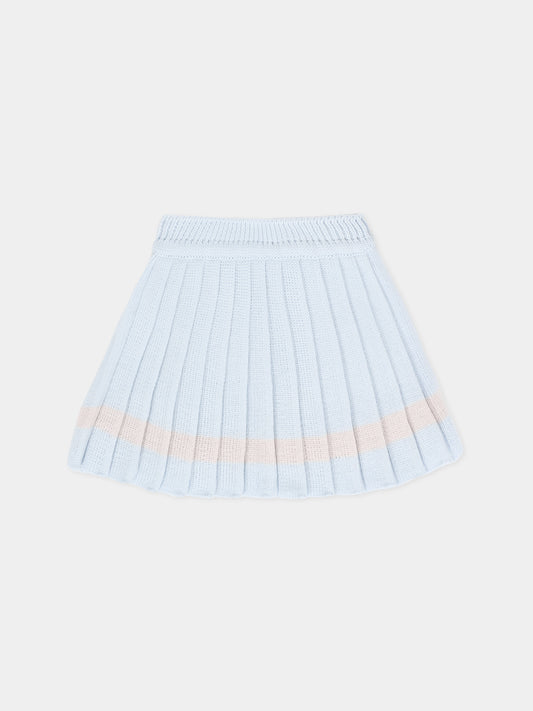 Gonna celeste per neonata,Little Bear,2008 CIELO/BURRO