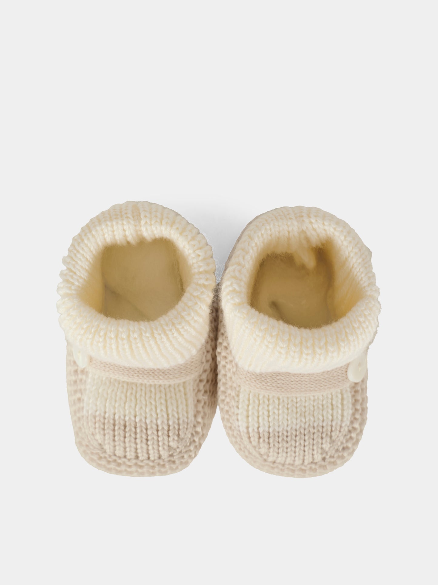 Babbucce avorio per neonati,Little Bear,2138 LATTE