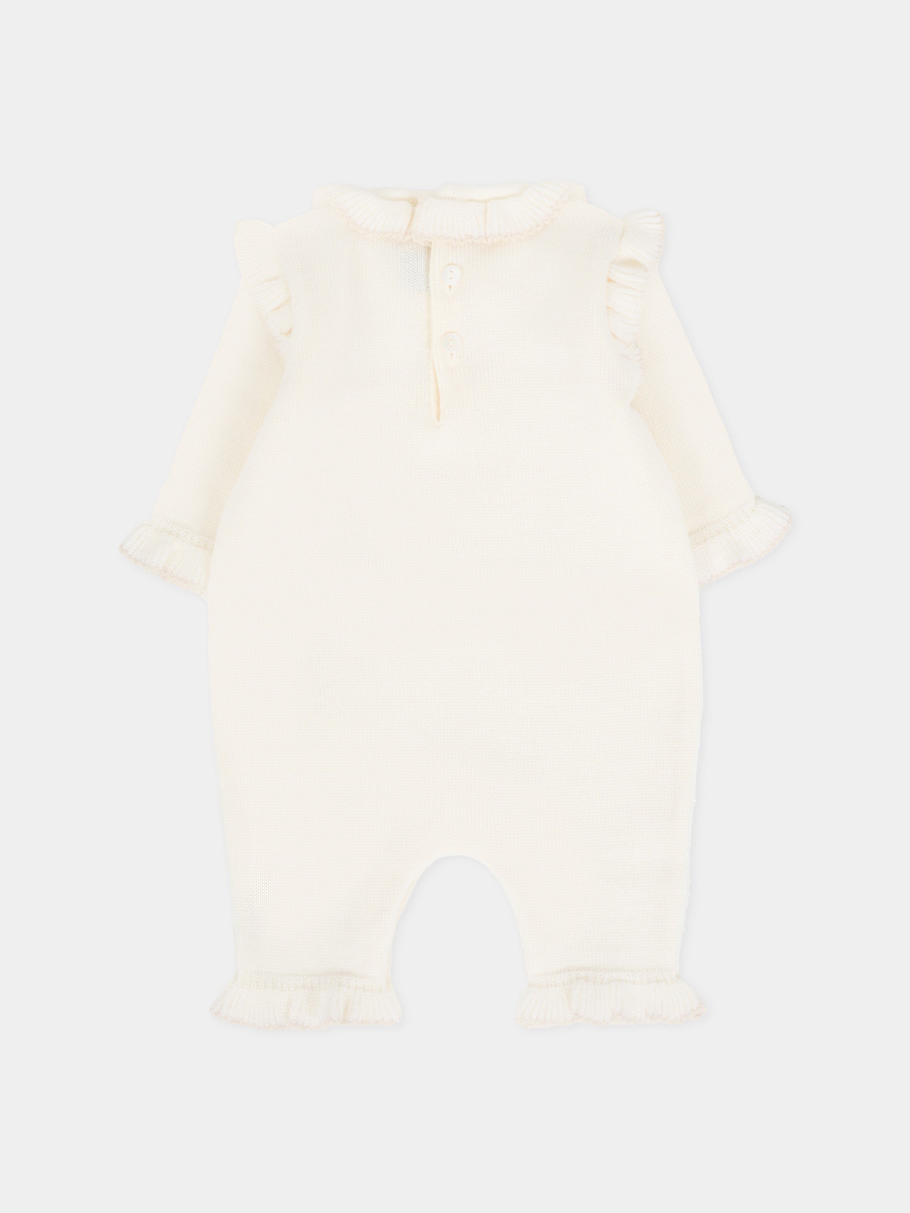 Tutina avorio per neonata,Little Bear,2133 LATTE/BURRO
