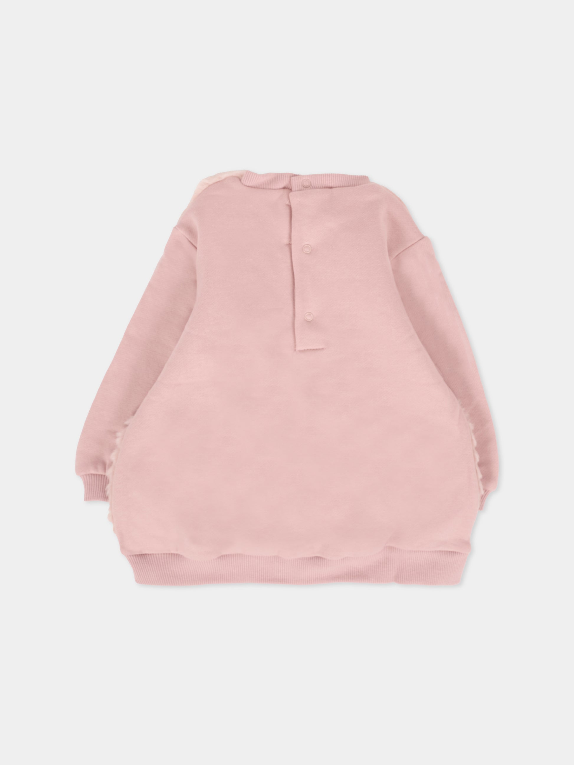 Vestito rosa per neonata con borsa a forma di orsetto,Mayoral,2919 052