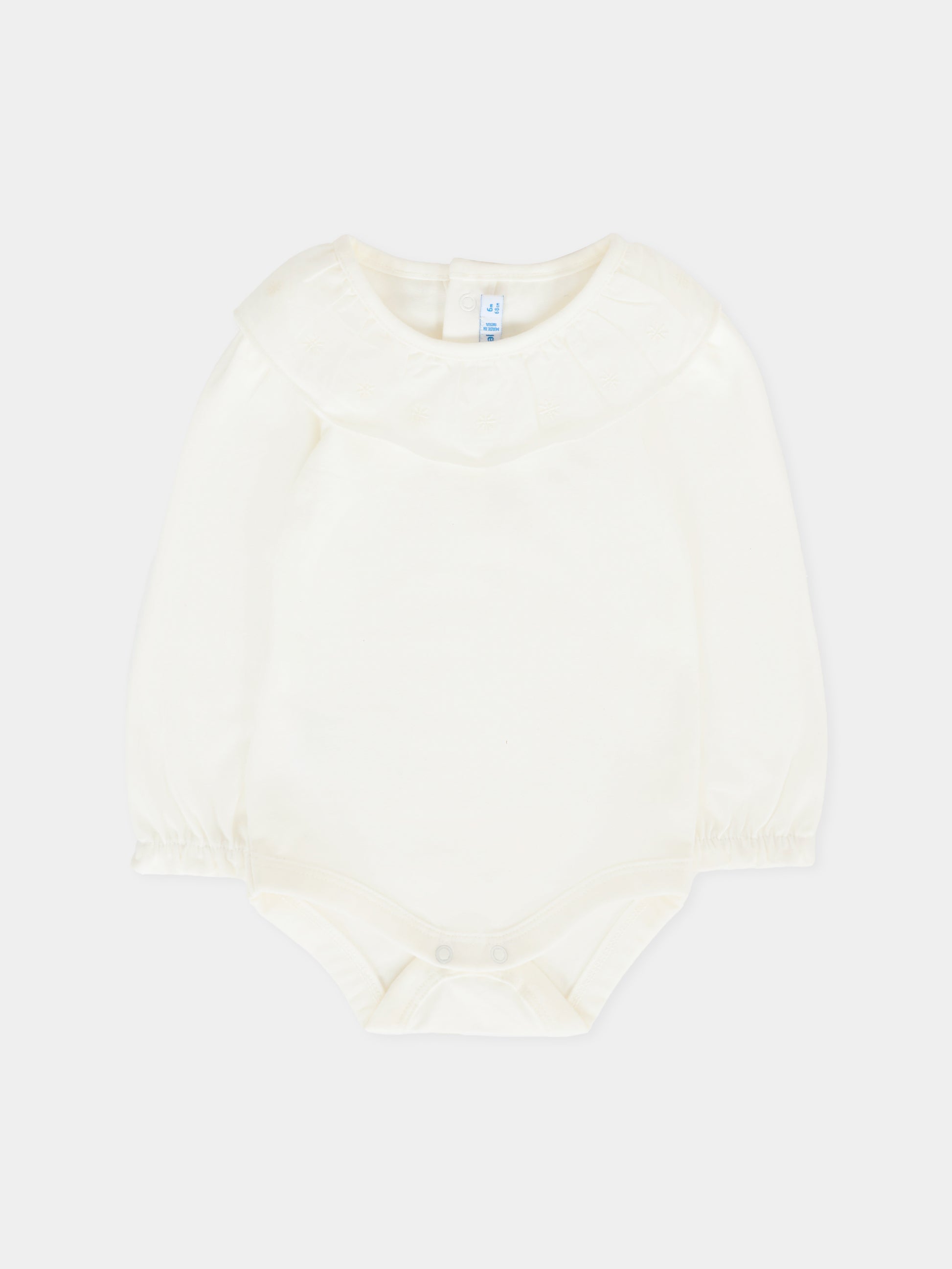 Body avorio per neonata con ricami,Mayoral,2734 020