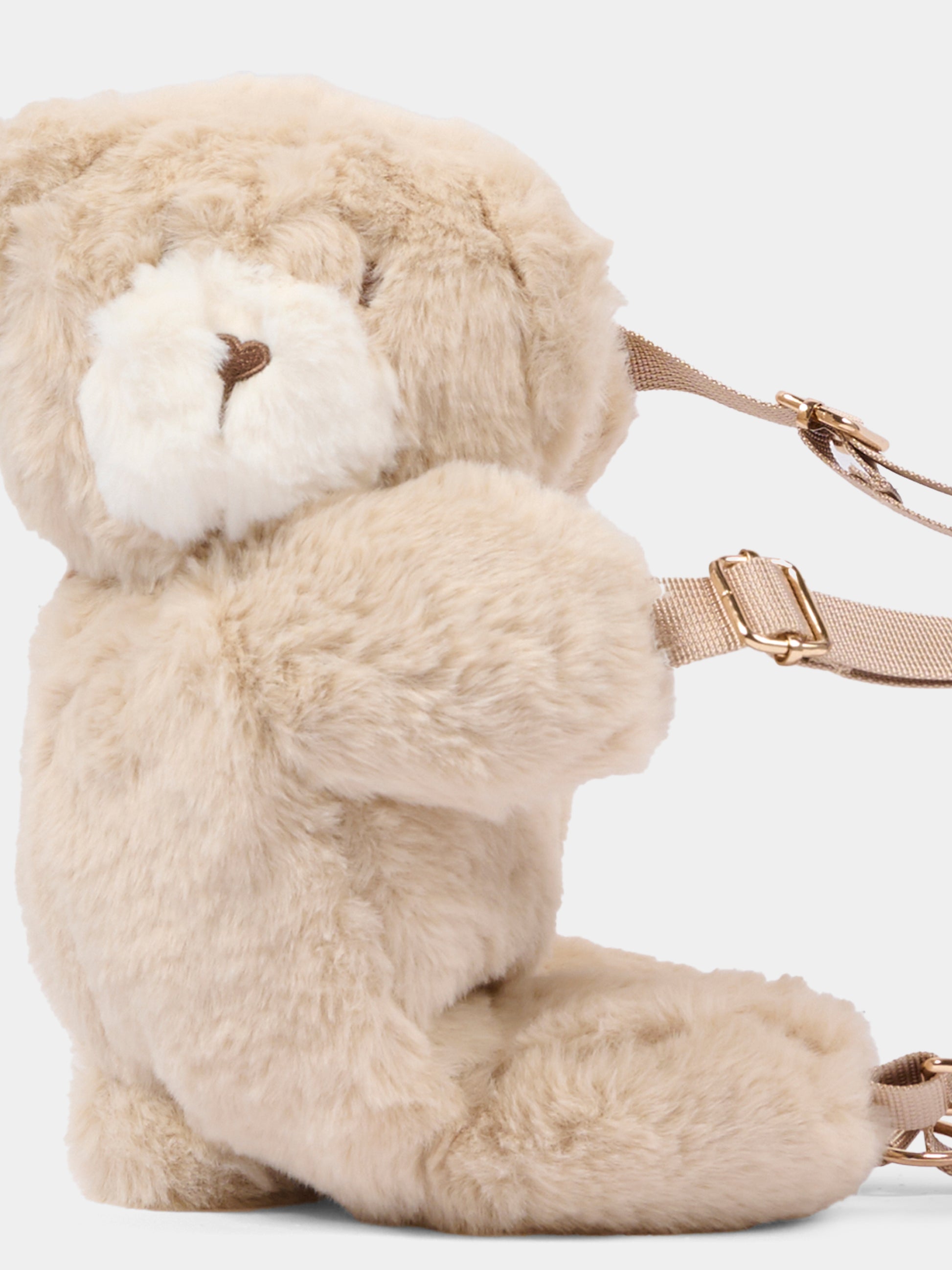 Zaino beige per neonata con orsetto,Mayoral,10032 065