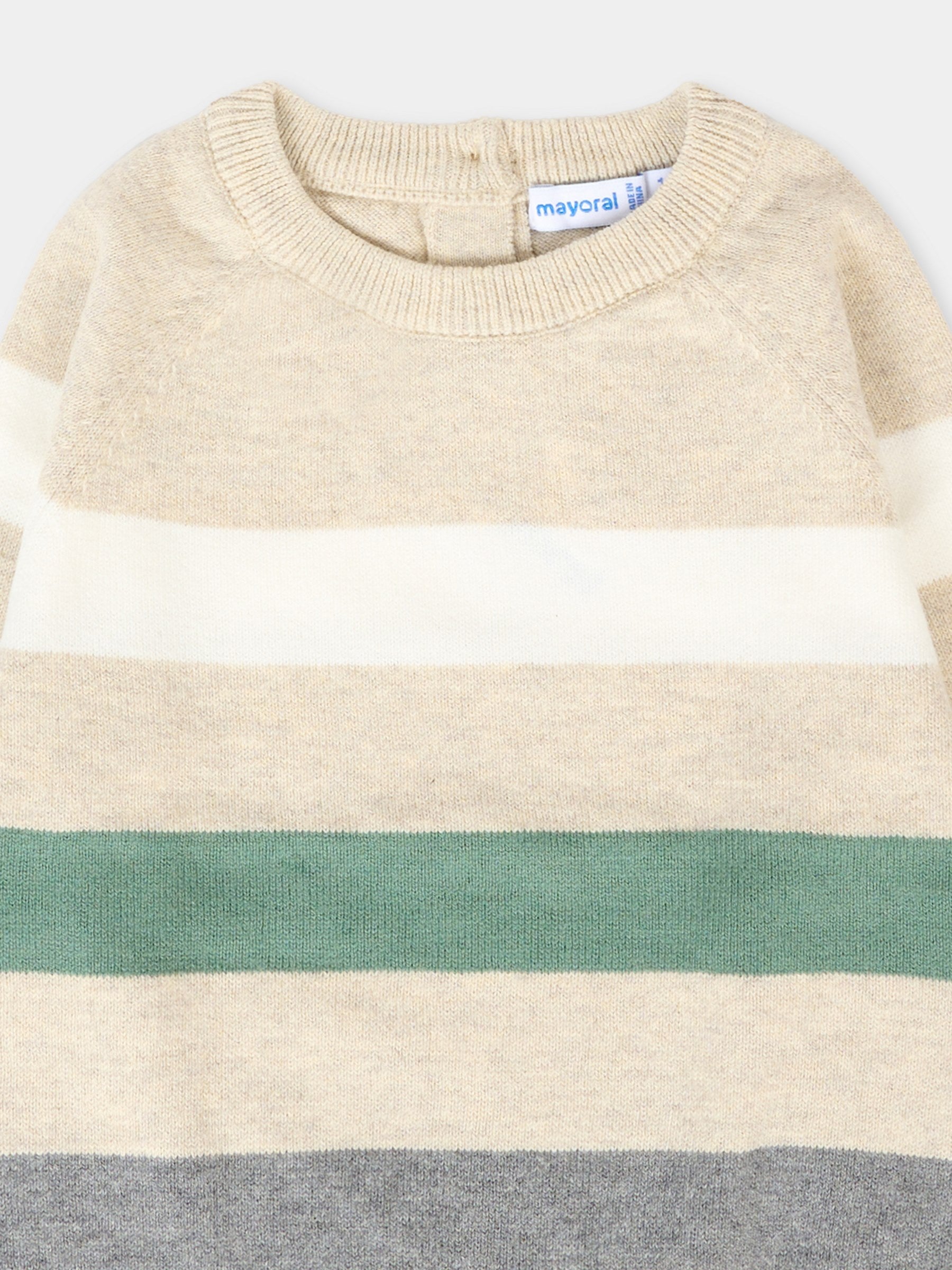 Maglione beige per neonato,Mayoral,2342 010