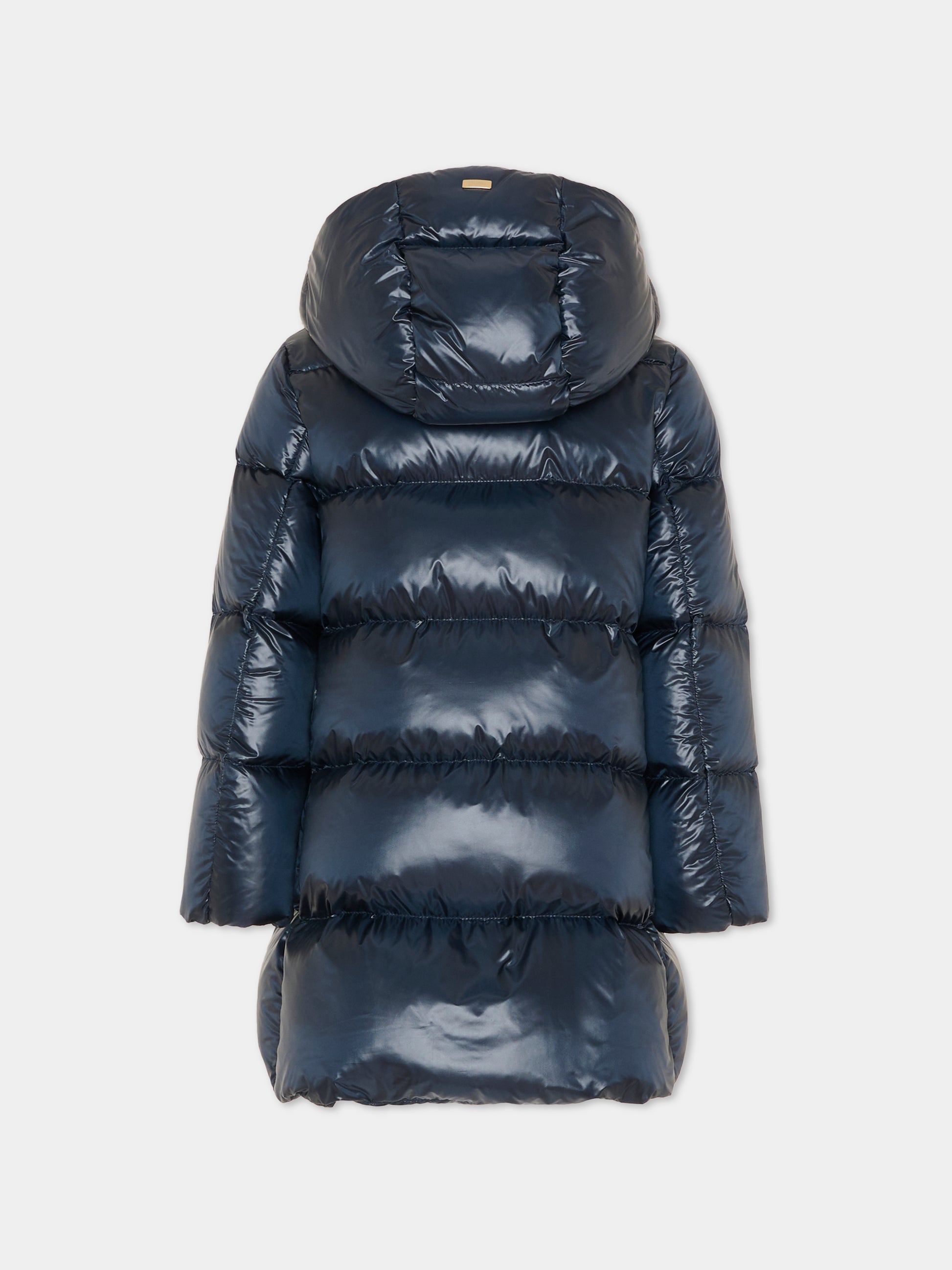 Piumino blu per bambina,Herno Kids,PI000187G 12017Z 9200