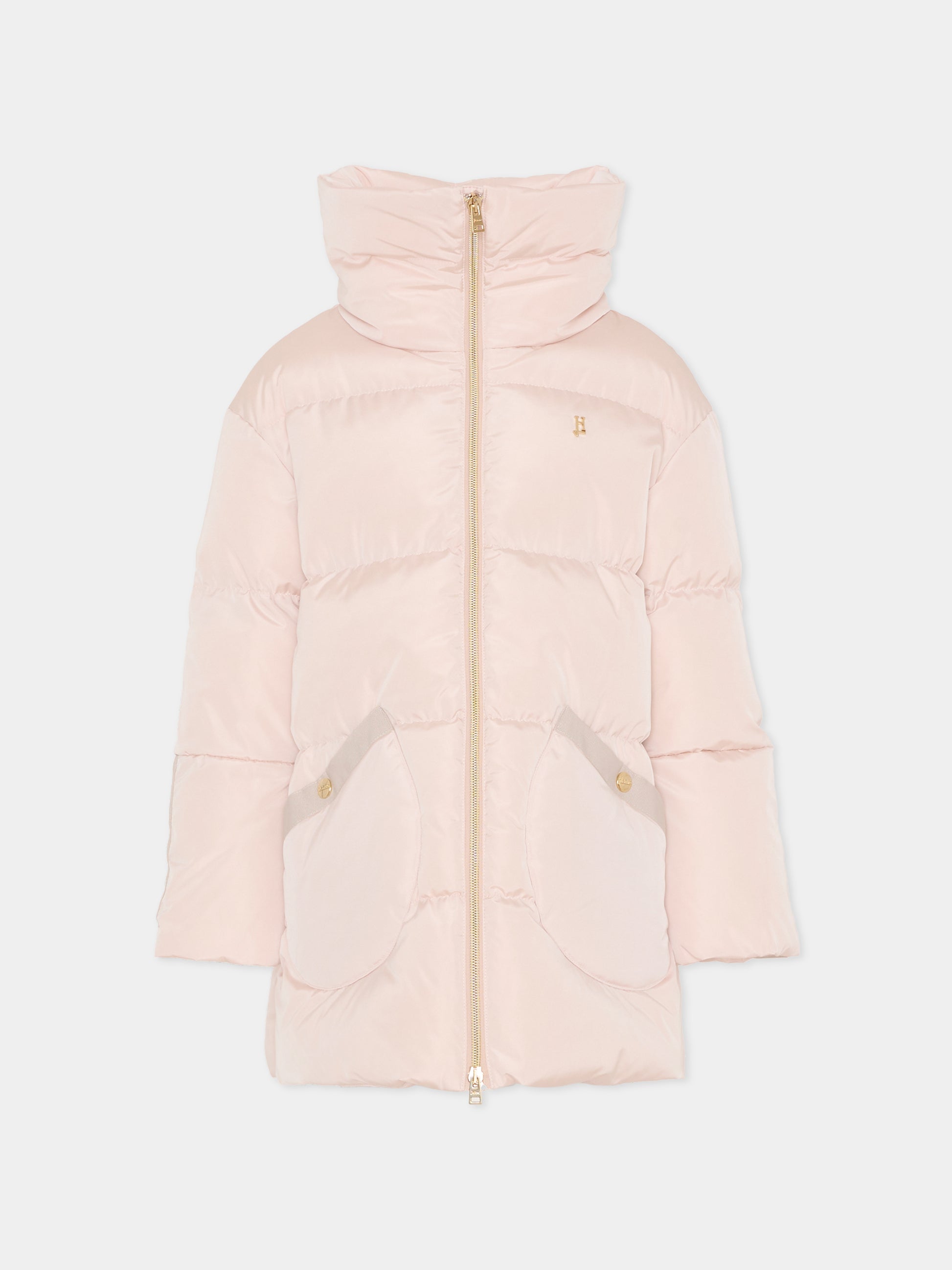 Piumino rosa per bambina,Herno Kids,PI000191G 20045 4000
