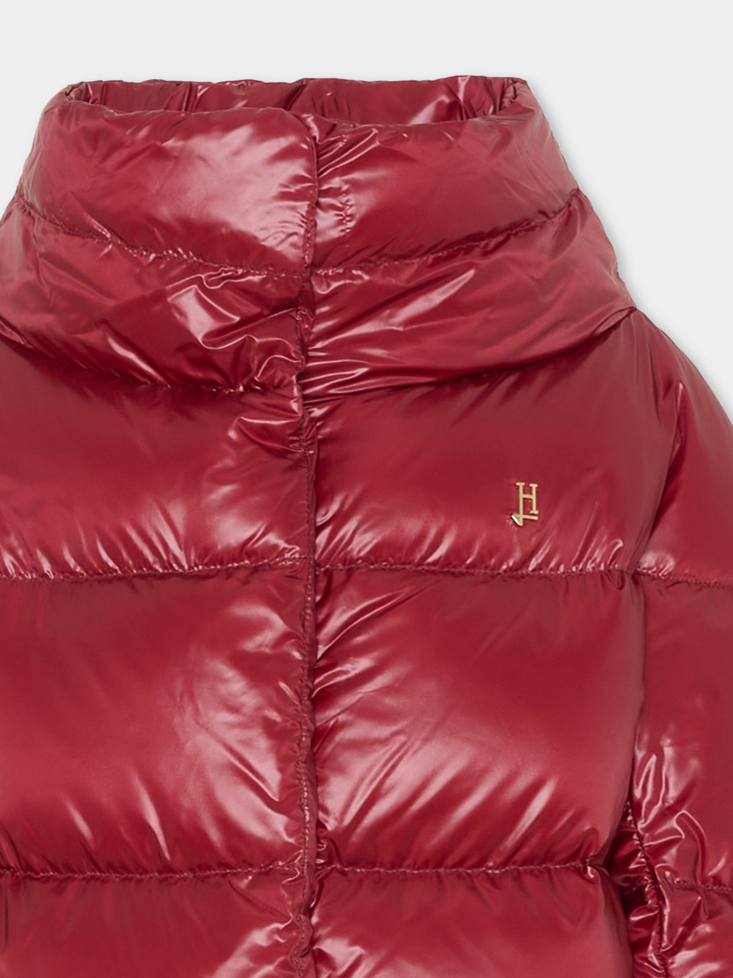 Piumino bordeaux per bambina,Herno Kids,PI000189G 12017Z 6705