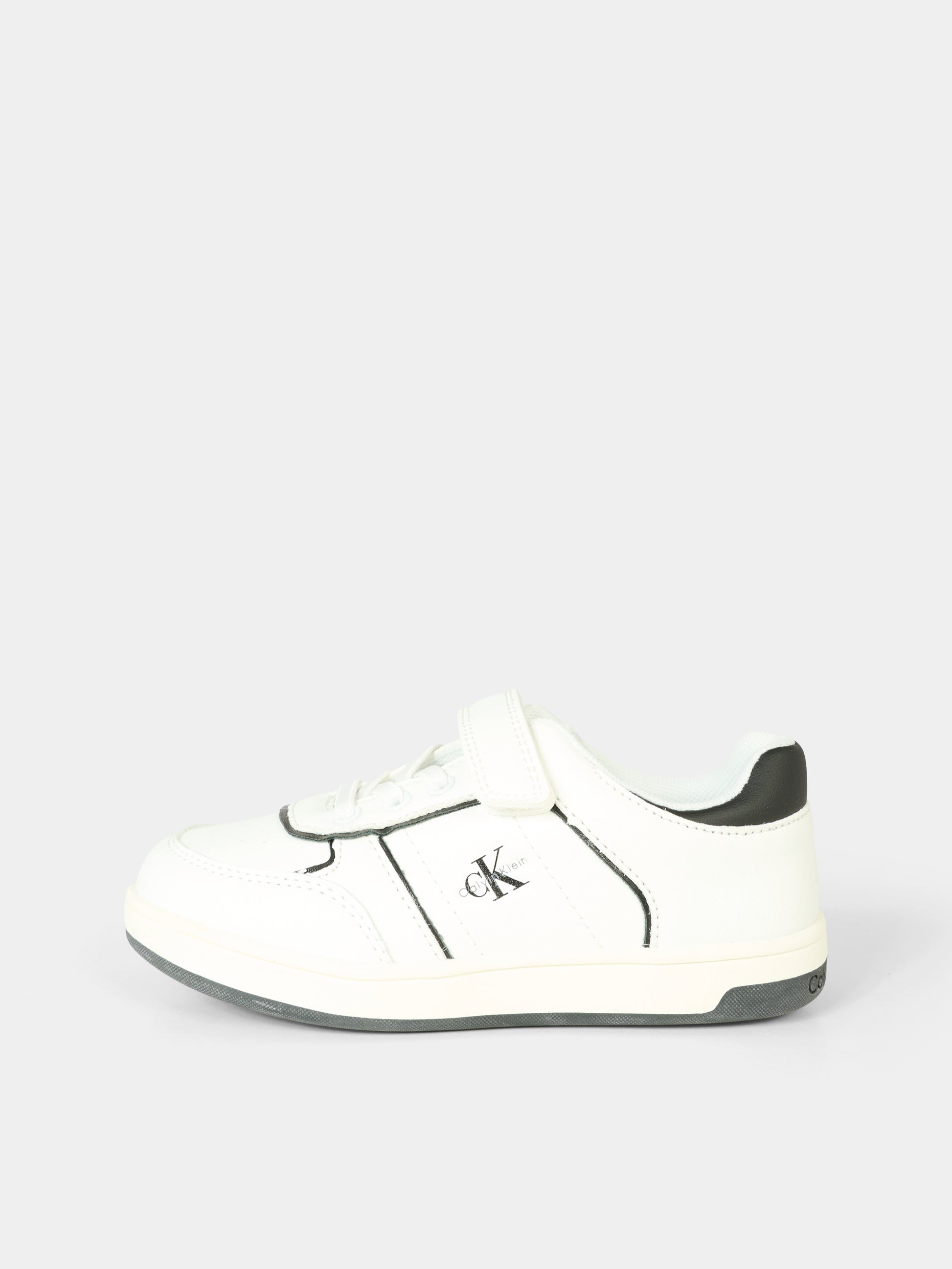 Sneakers bianche per bambino,Calvin Klein Kids,V1X9 83148 1355X002