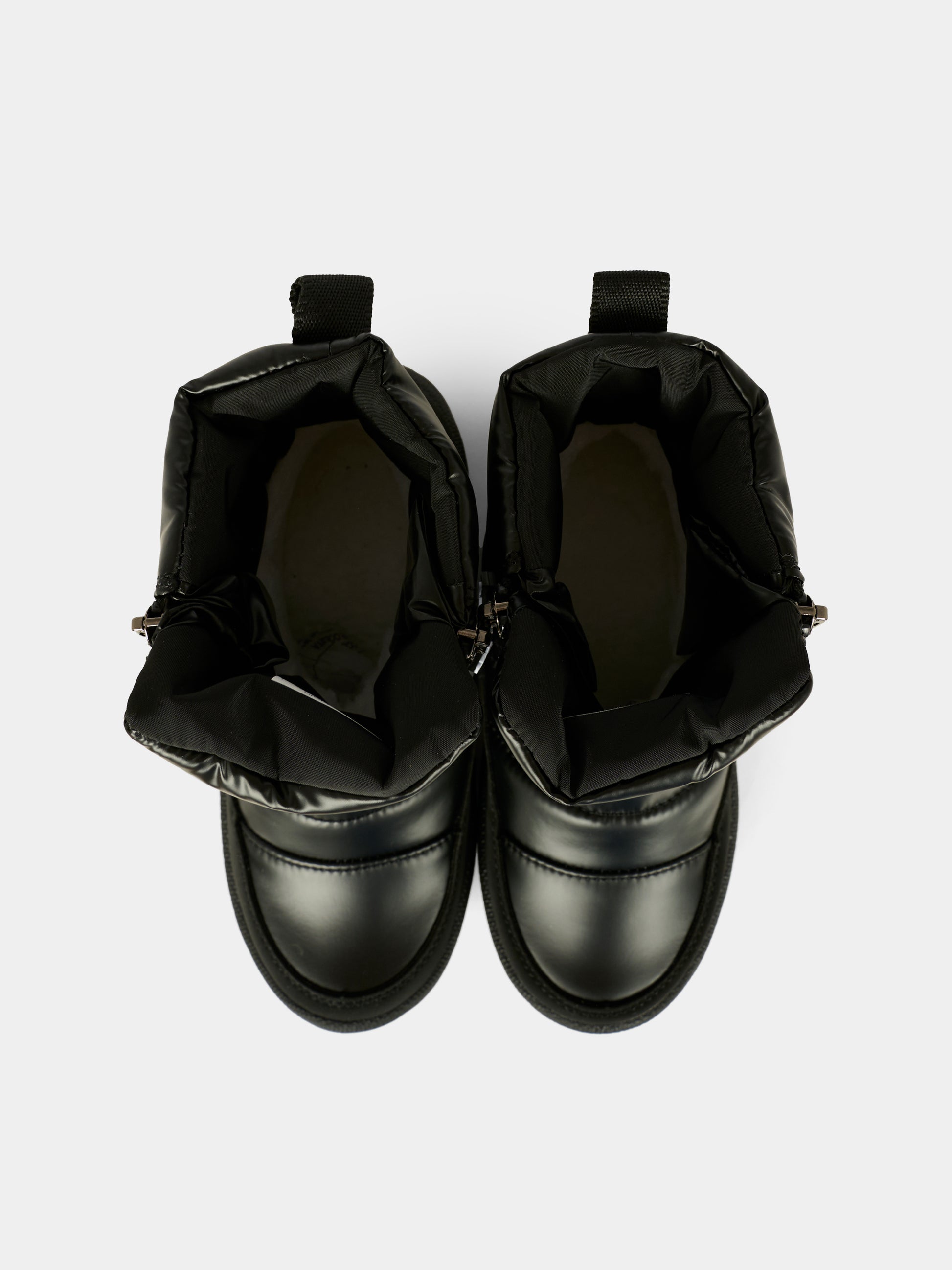 Stivali da neve neri per bambini,Calvin Klein Kids,V3A5 83140 1862999