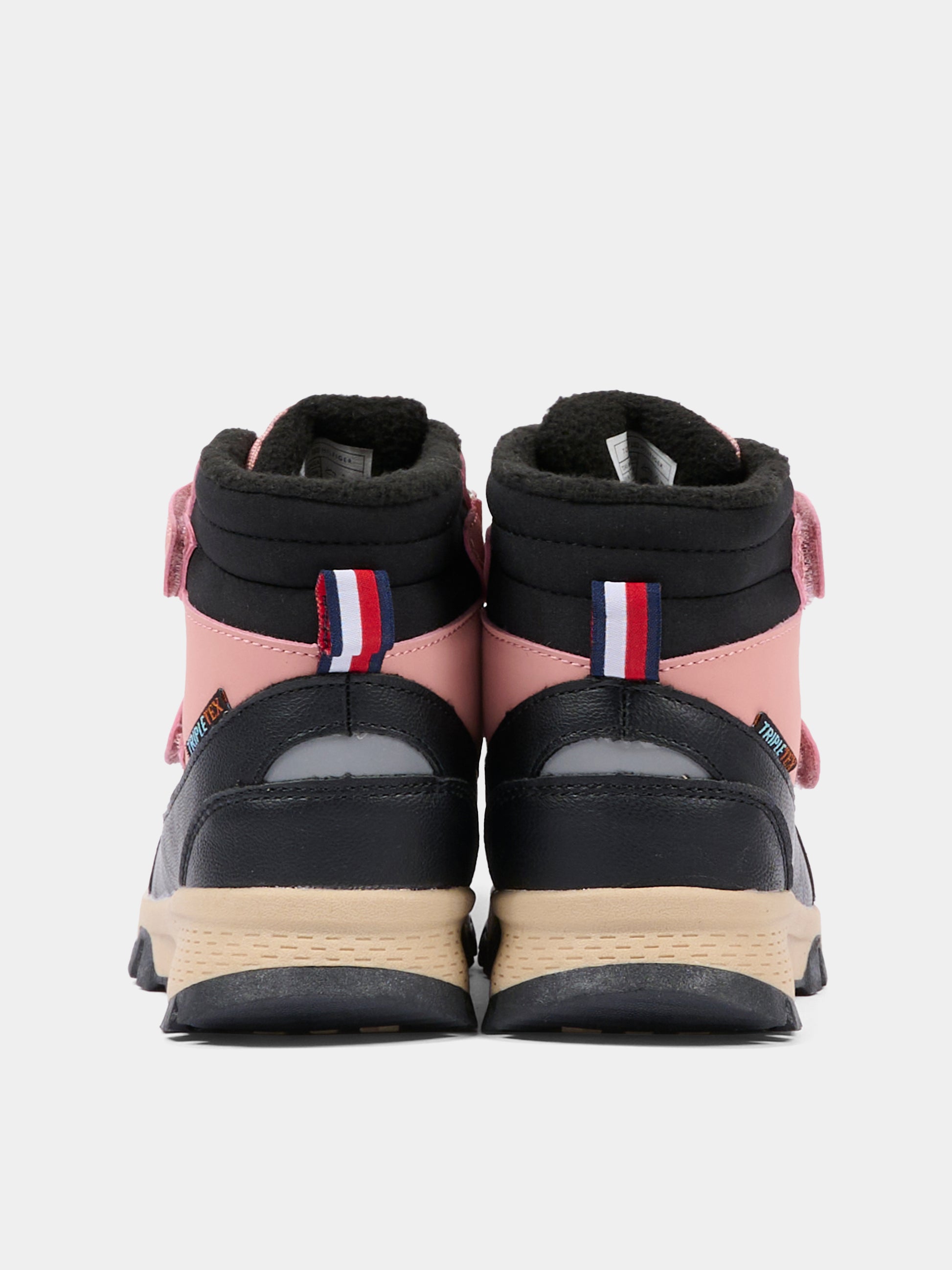 Stivaletti rosa per bambina con logo,Tommy Hilfiger Junior,T1A5 34048 1592A016