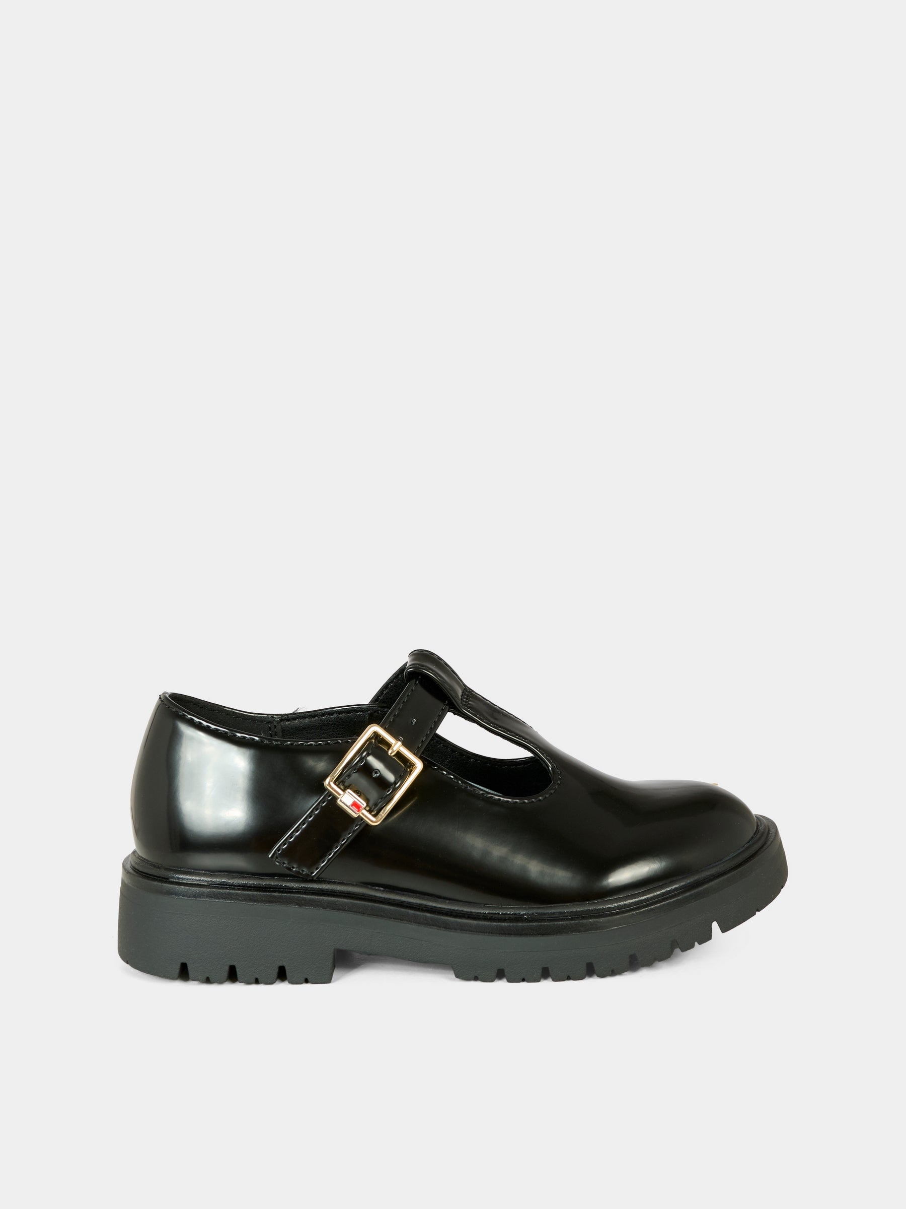 Ballerine occhio di bue nere per bambina con logo,Tommy Hilfiger Junior,T3A3 34009 1453999