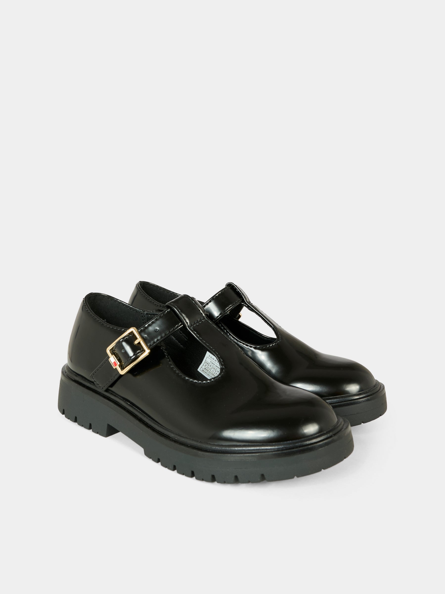 Ballerine occhio di bue nere per bambina con logo,Tommy Hilfiger Junior,T3A3 34009 1453999