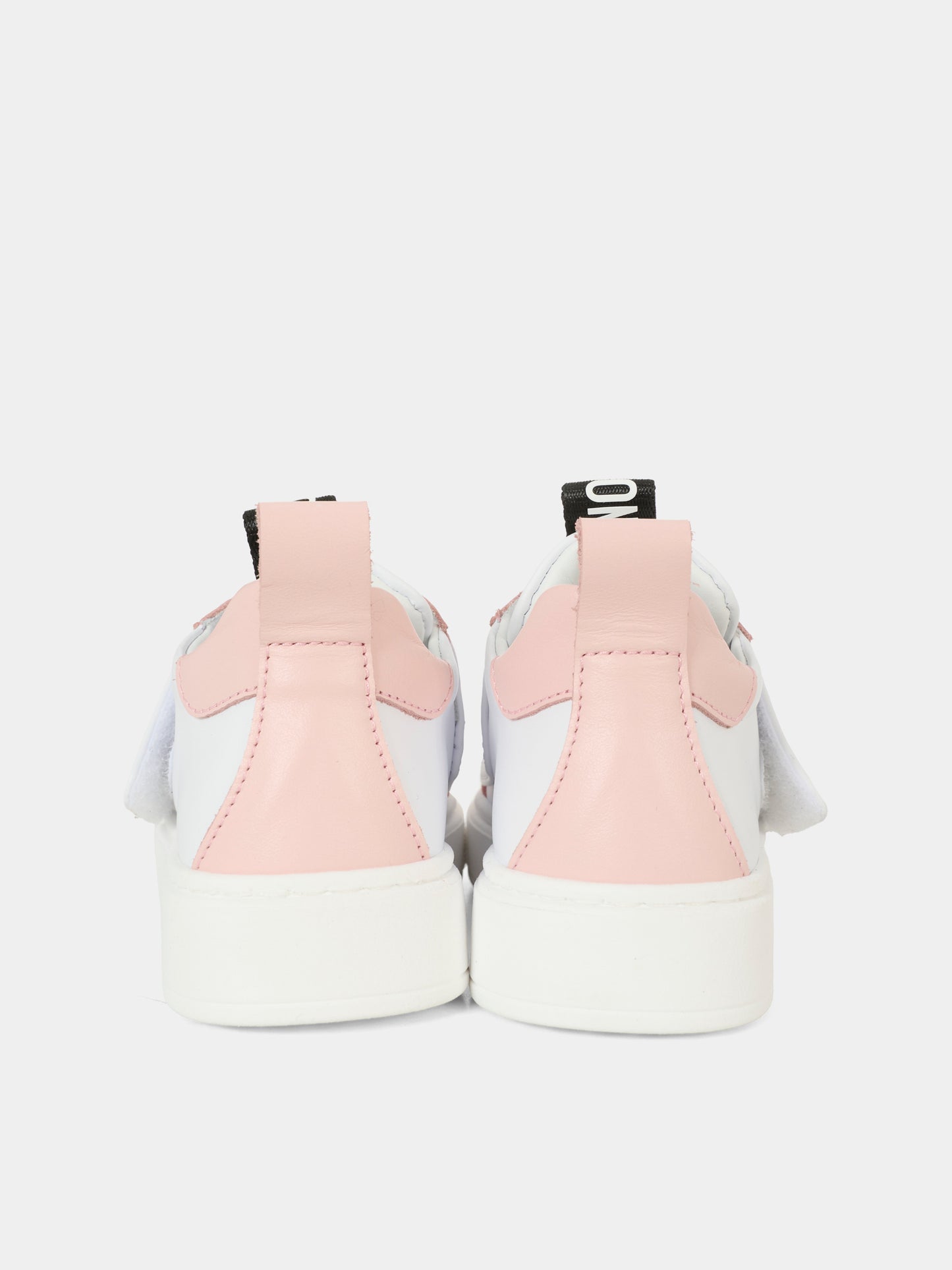 Sneakers rosa per neonata e bambina con Teddy Bear,Moschino Kids,81843 - VAR1