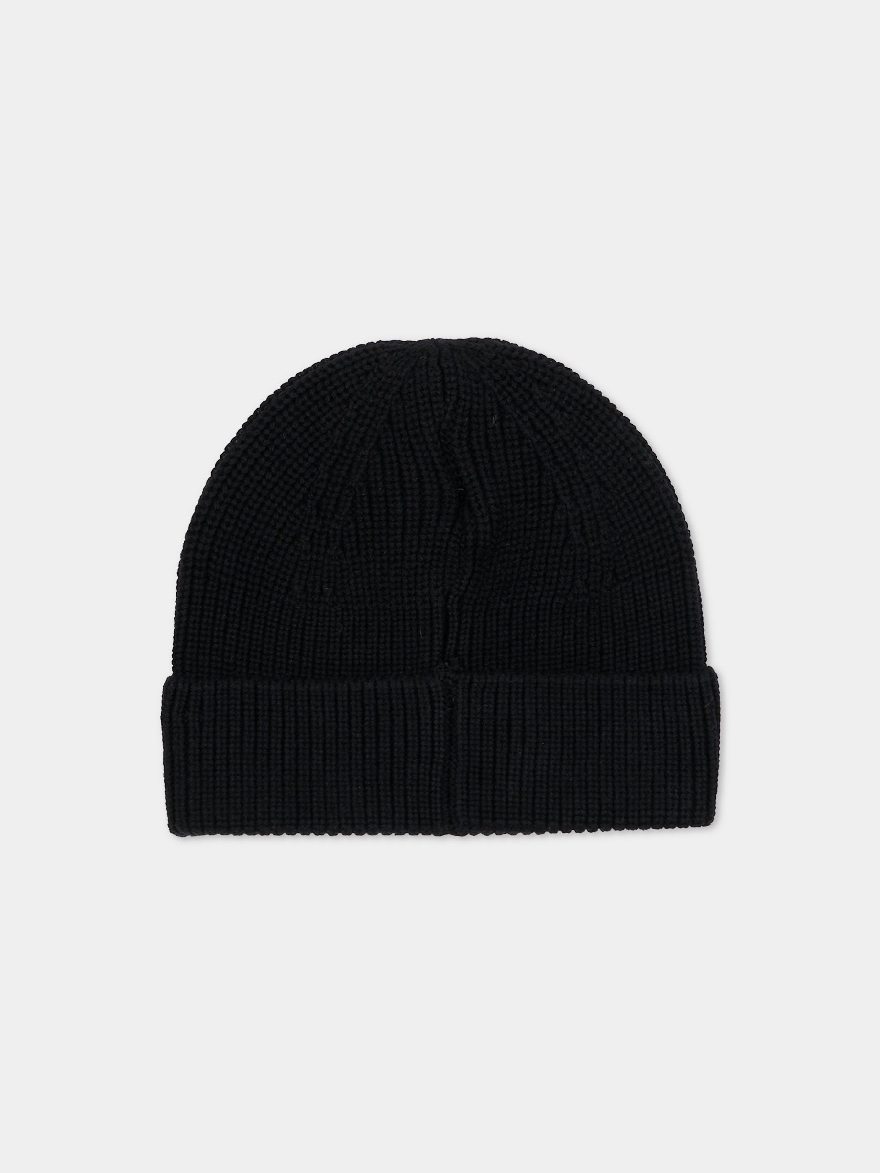 Berretto nero per bambini con smile,Barrow,F5BKJUHT073 110