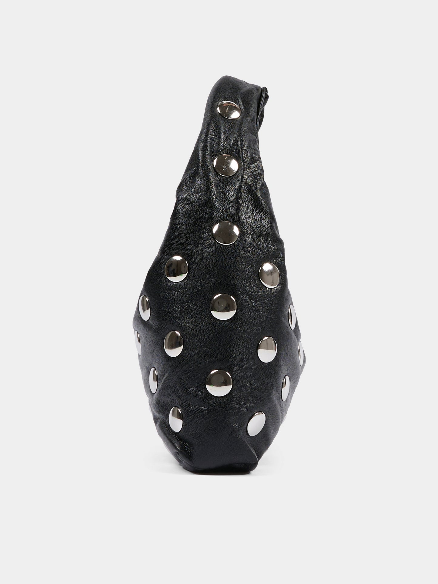 Borsa nera per bambina con borchie,Msgm Kids,F5MSJGBA095 110