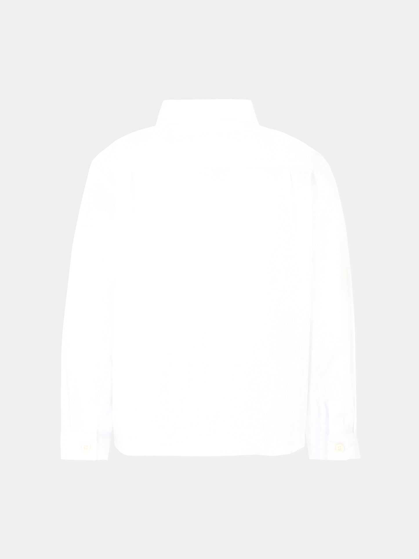 Camicia bianca per bambino con logo ricamato,Patachou,PAP CM4133364 000