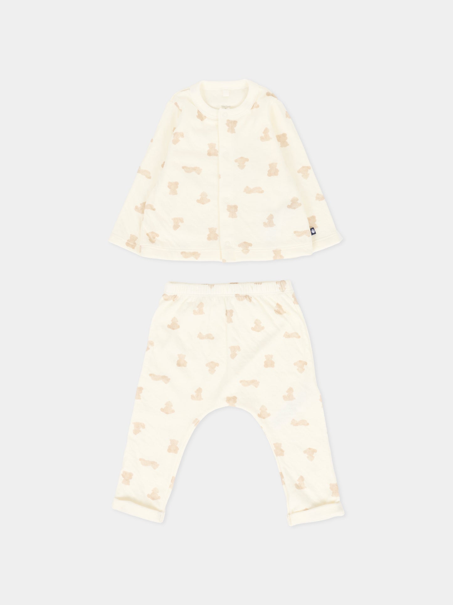 Completo nascita per neonati con orsetti,Petit Bateau,A0DTW 01