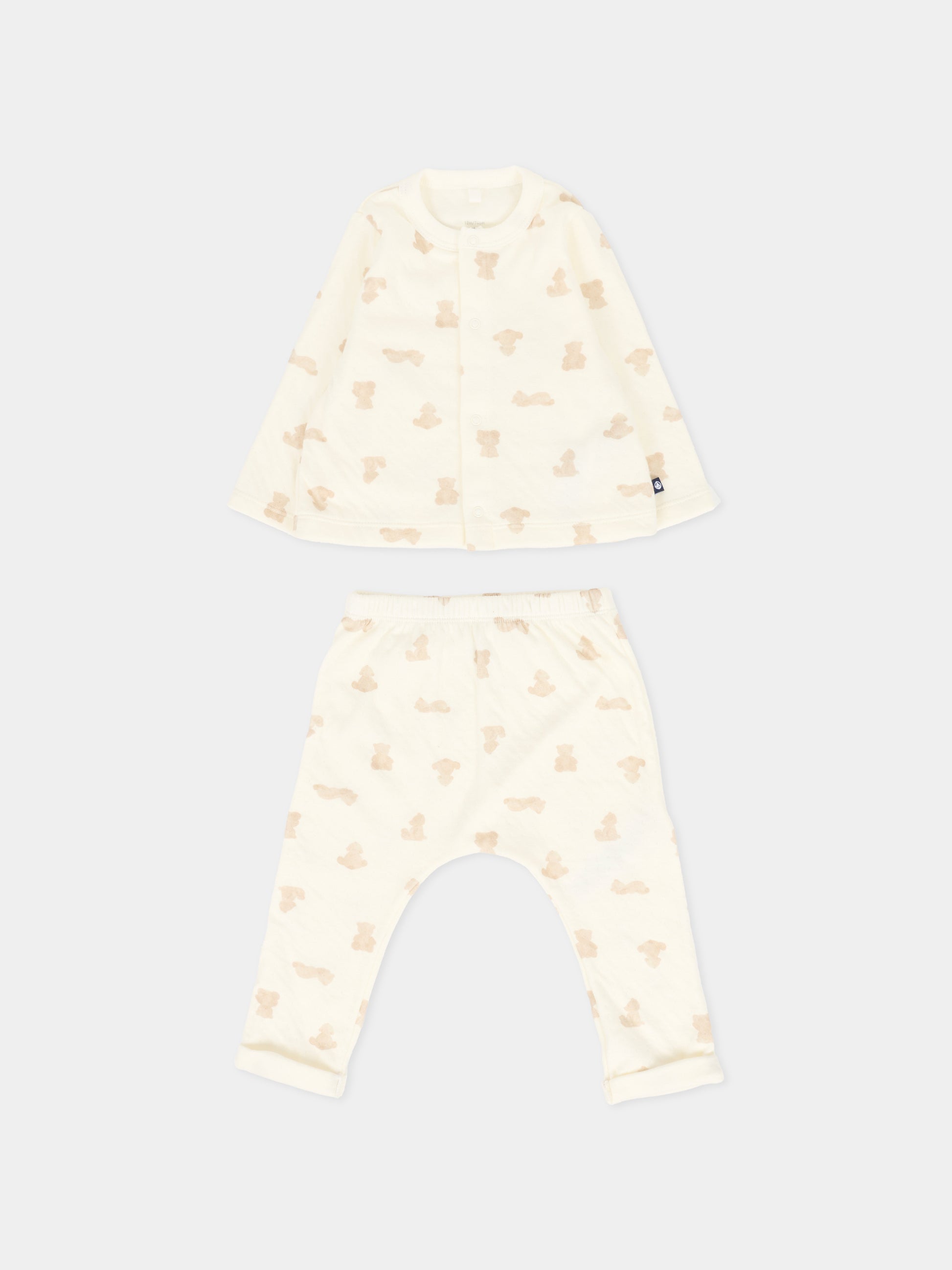 Completo nascita per neonati con orsetti,Petit Bateau,A0DTW 01