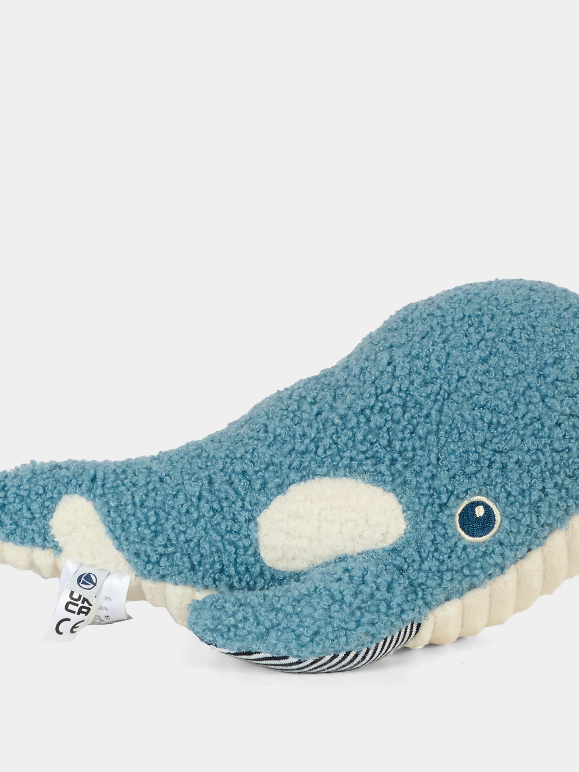 Peluche azzurro per bambini,Petit Bateau,A0EHY 01