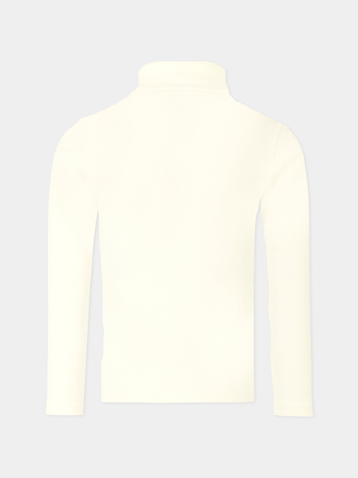 Dolcevita avorio per bambini con logo,Petit Bateau,A0EF5 13