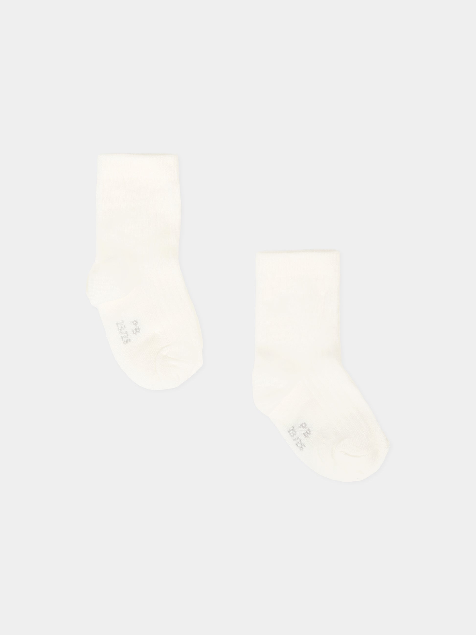 Set calzini bianchi per neonati,Petit Bateau,A0CFR 01