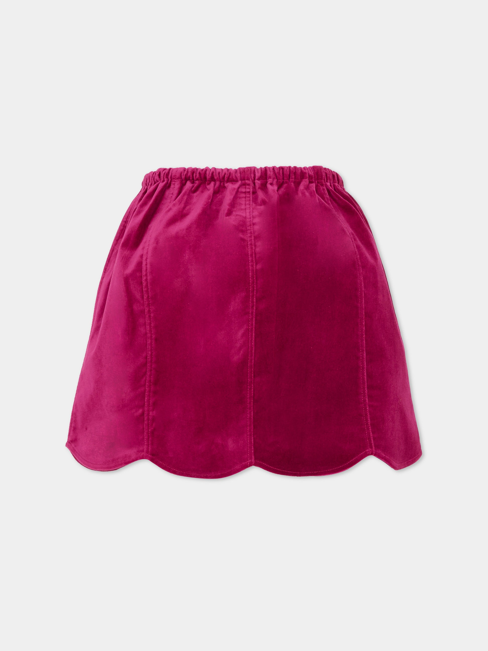 Gonna fucsia per bambina,Konges Sløjd,KS103690 SANGRIA