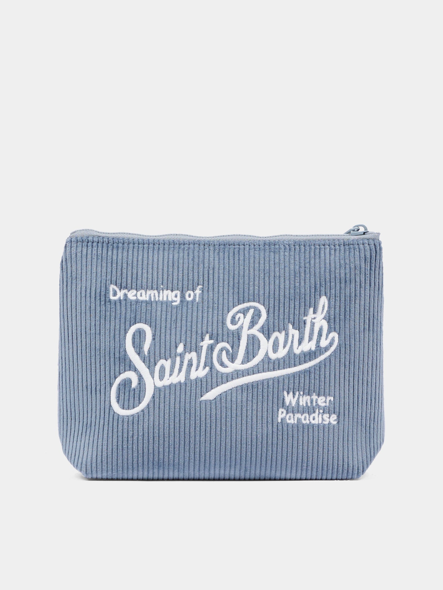 Pochette Aline celeste per bambina con logo,Mc2 Saint Barth,ALI0024 - 00299I