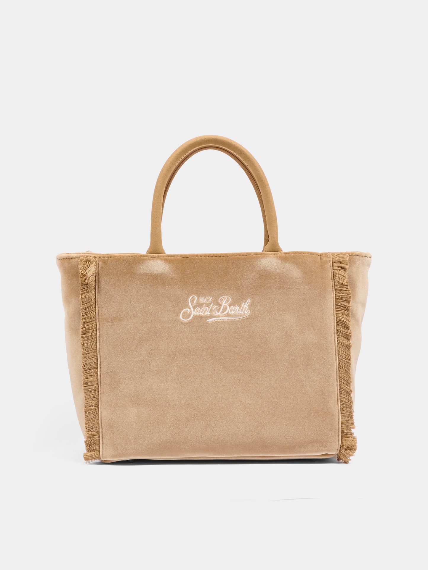 Borsa Colette beige per bambina con logo,Mc2 Saint Barth,COL0038 - 00296I