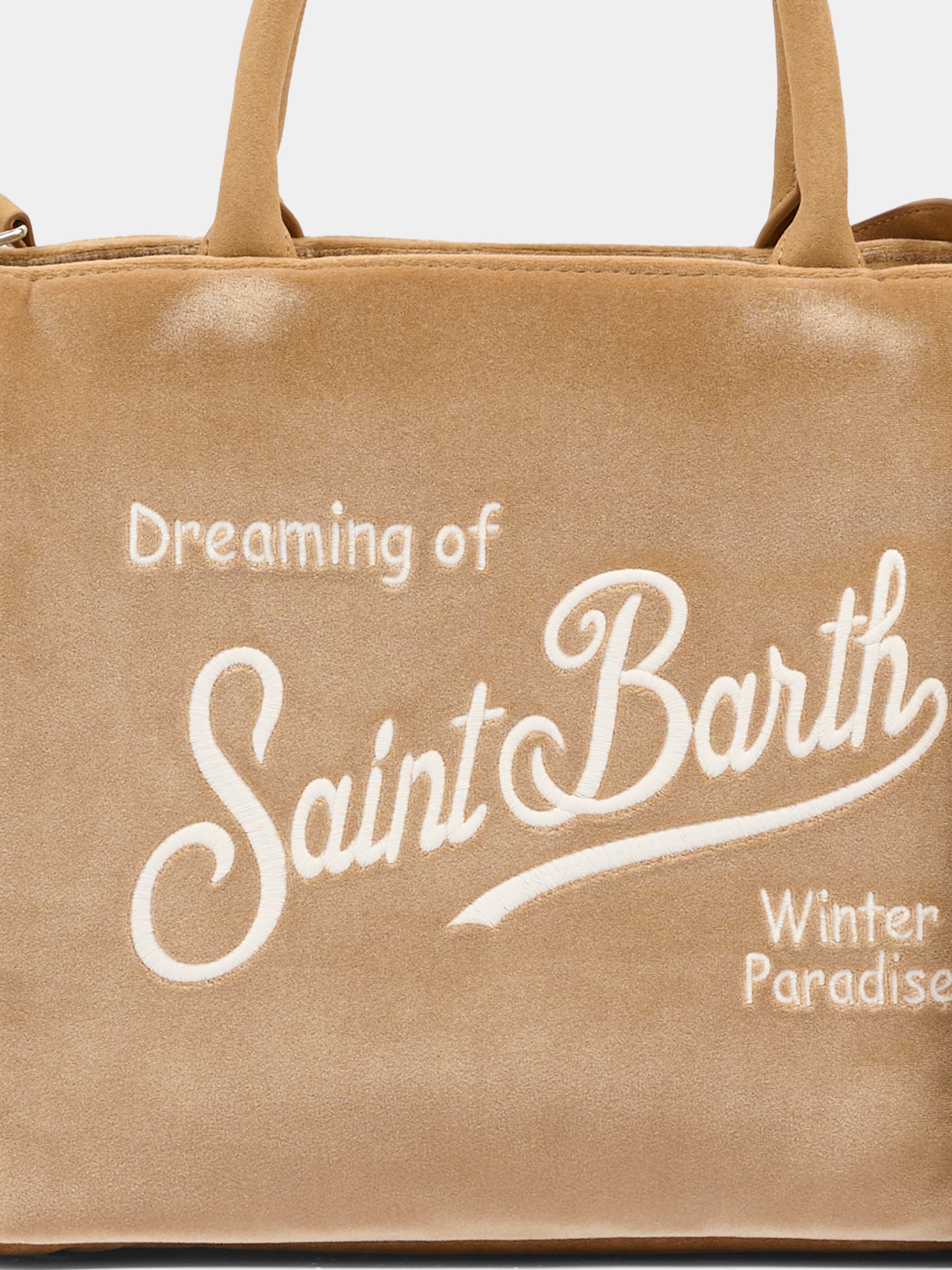 Borsa Colette beige per bambina con logo,Mc2 Saint Barth,COL0038 - 00296I