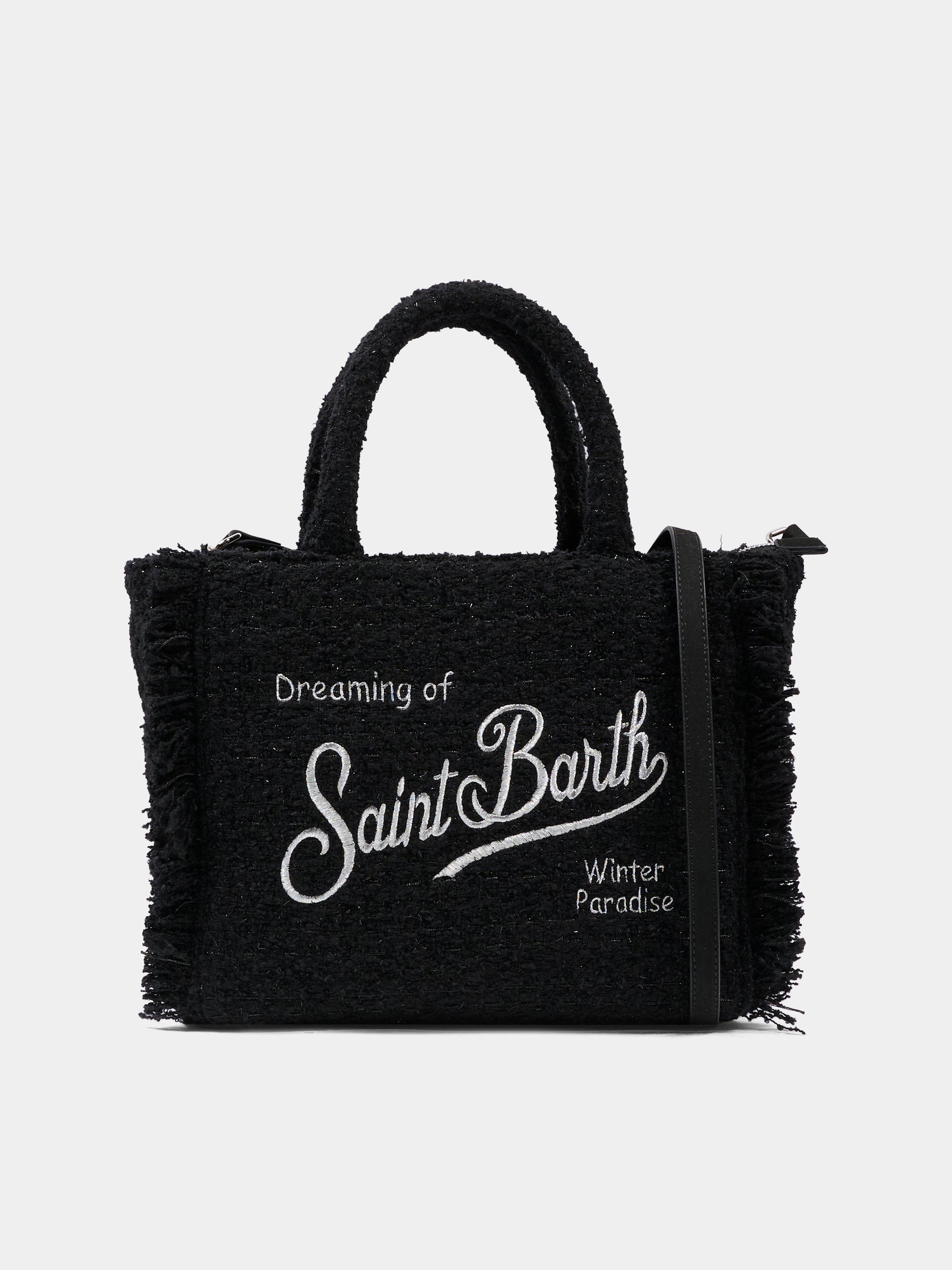 Borsa Colette nera per bambina con logo,Mc2 Saint Barth,COL0036 - 00207I