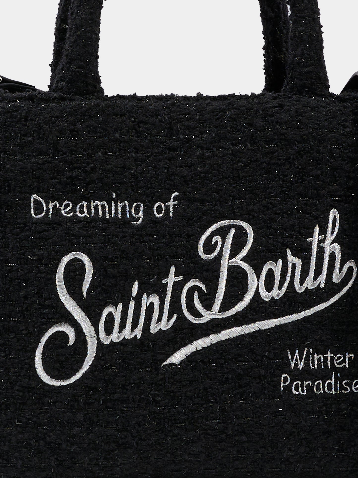 Borsa Colette nera per bambina con logo,Mc2 Saint Barth,COL0036 - 00207I